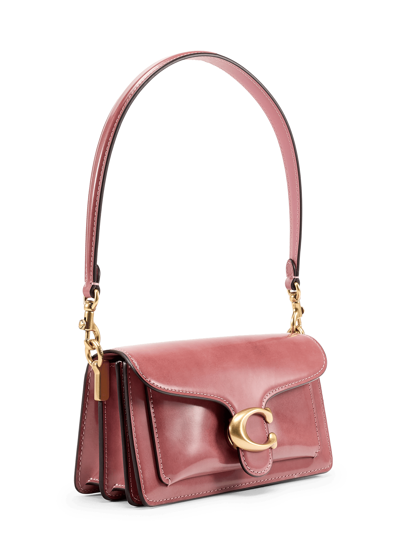 Sac porté épaule Tabby 20 en cuir  COACH Rose