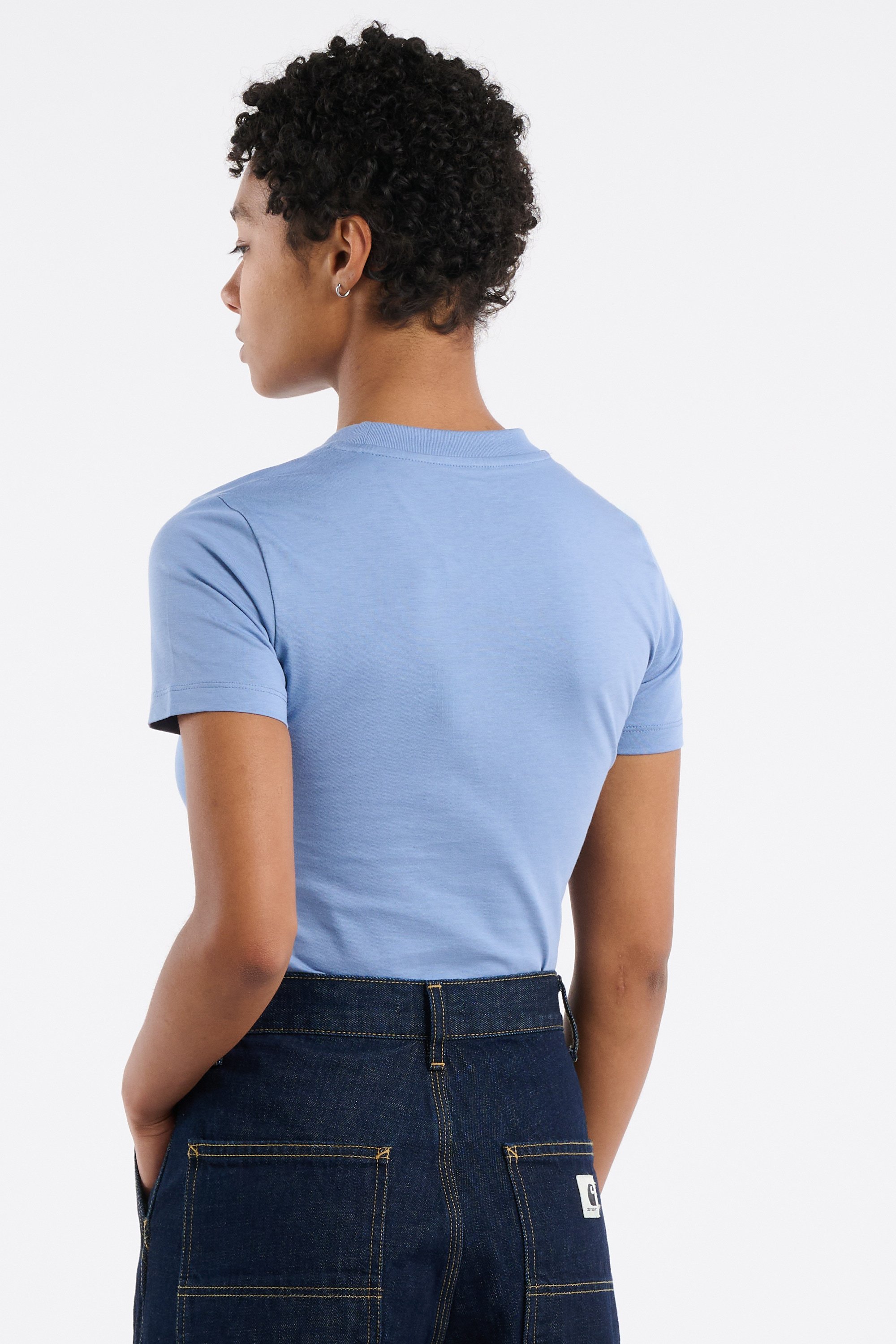 T-shirt w' s/s luca t-shirt CARHARTT WIP Bleu