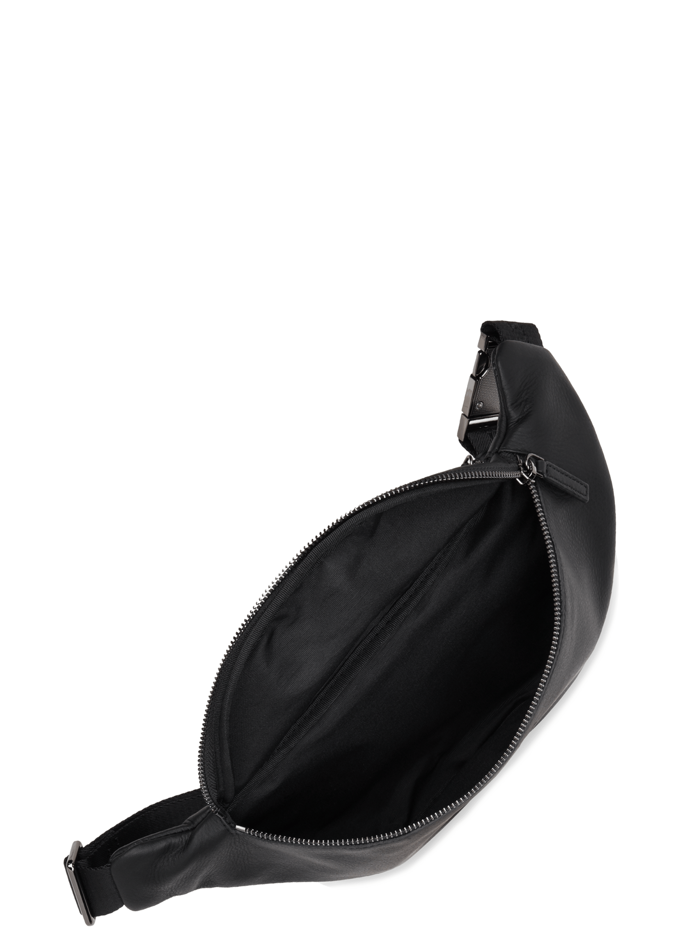 Sac banane - soft vintage | Noir LANCASTER Homme