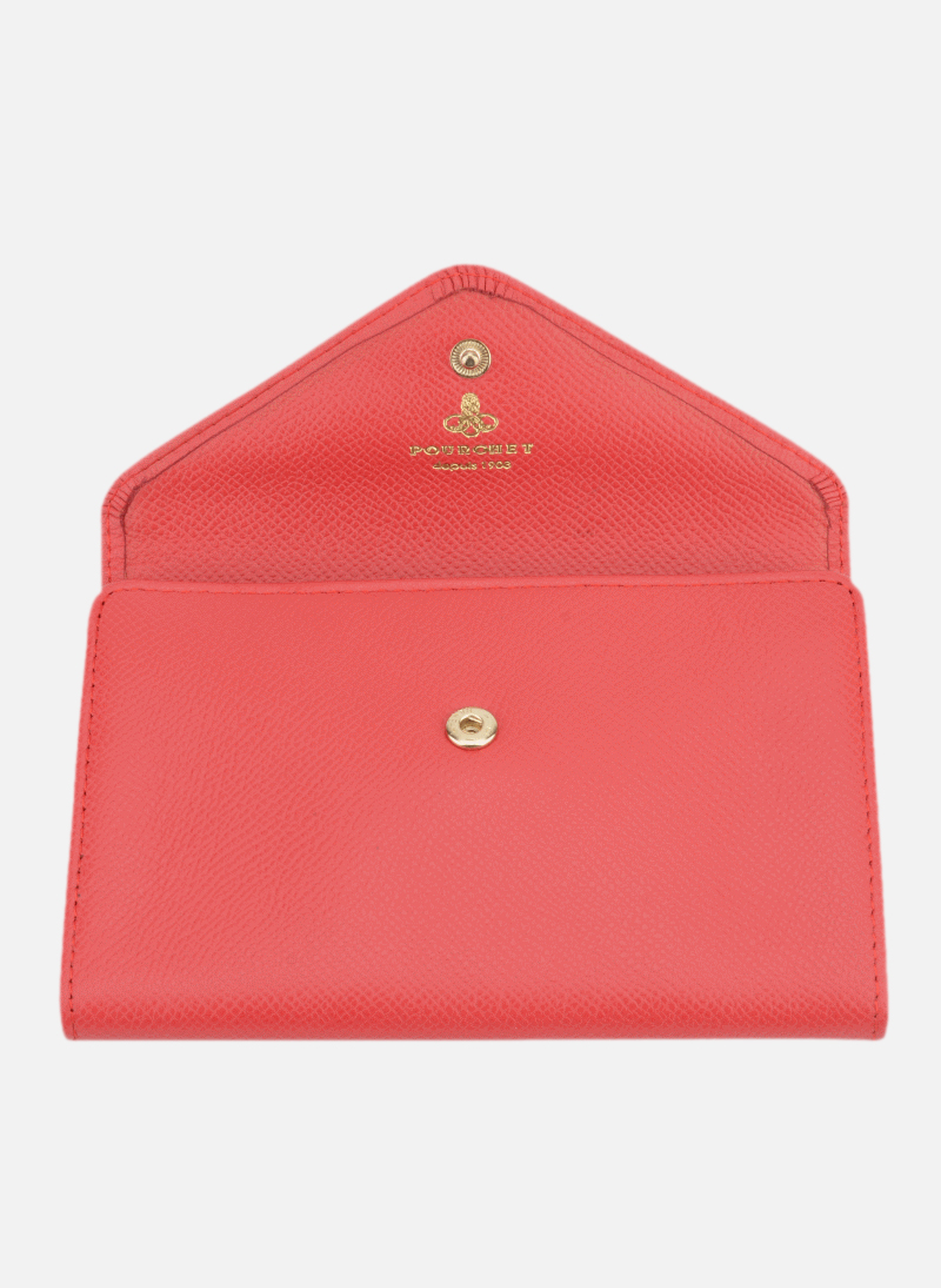 Cassetta | portefeuille POURCHET Rouge