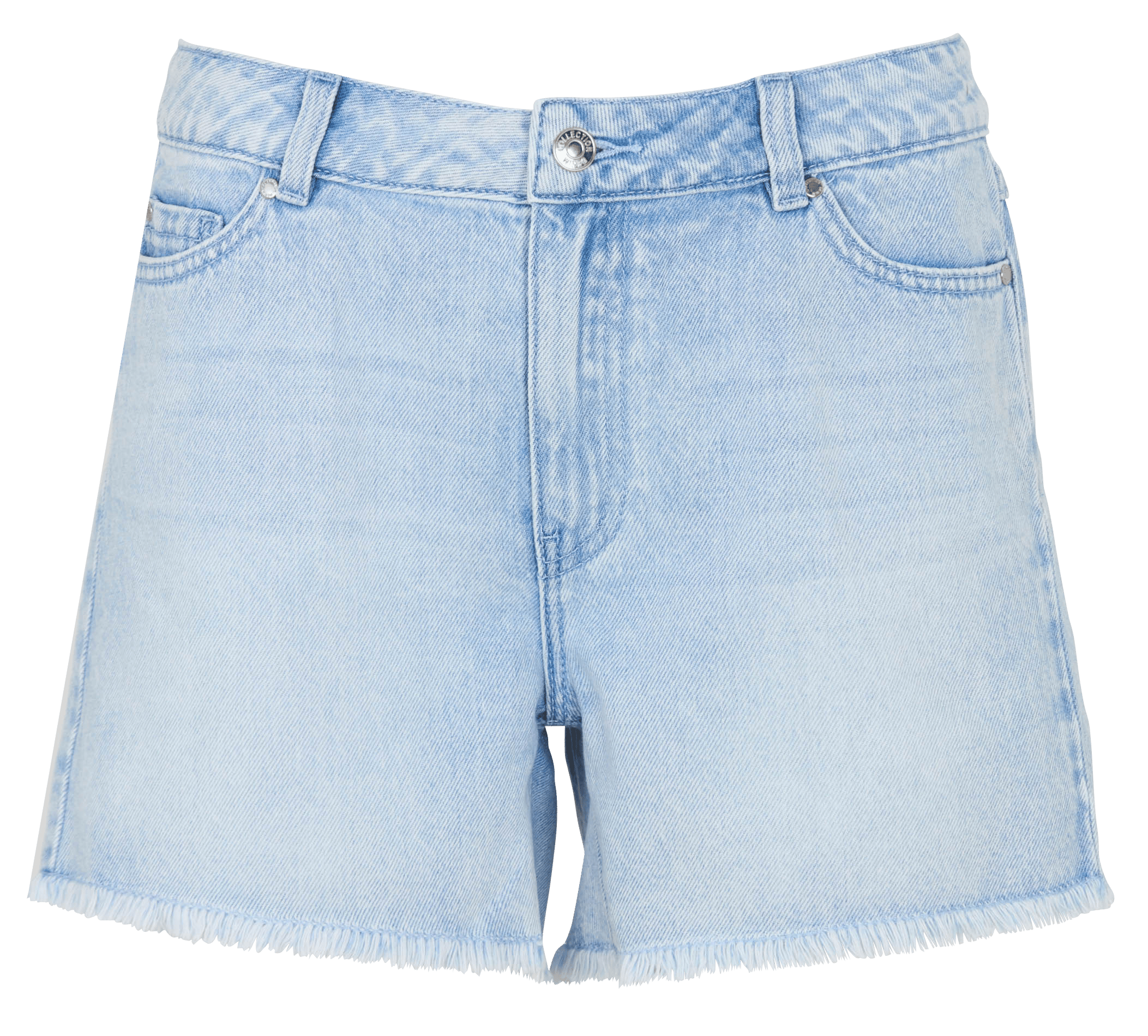 Short en denim en coton roan MAISON 123 Bleu