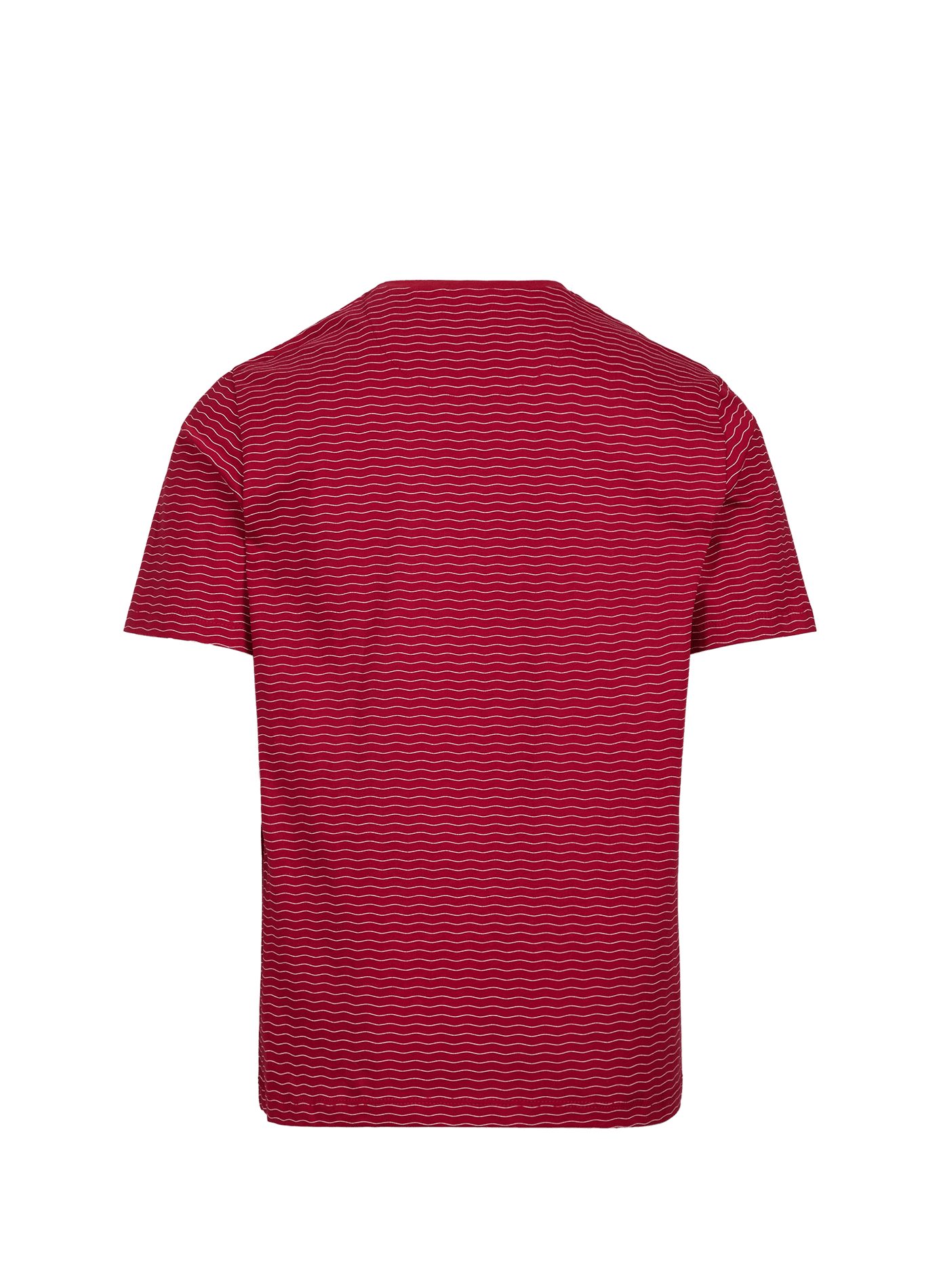 Ensemble de pyjama court à rayures en coton EMINENCE Rouge