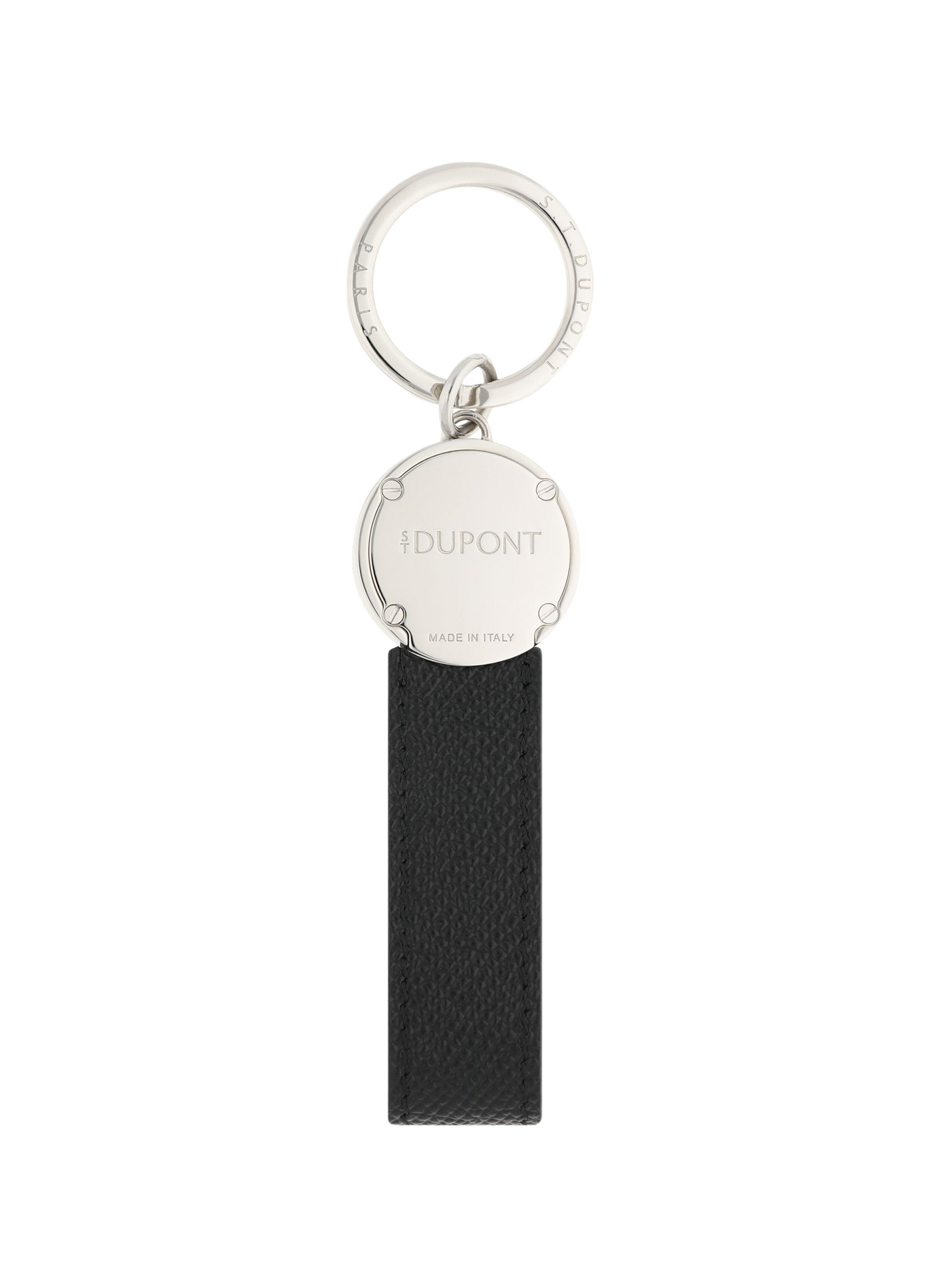 Porte-clés en cuir S.T. DUPONT Noir