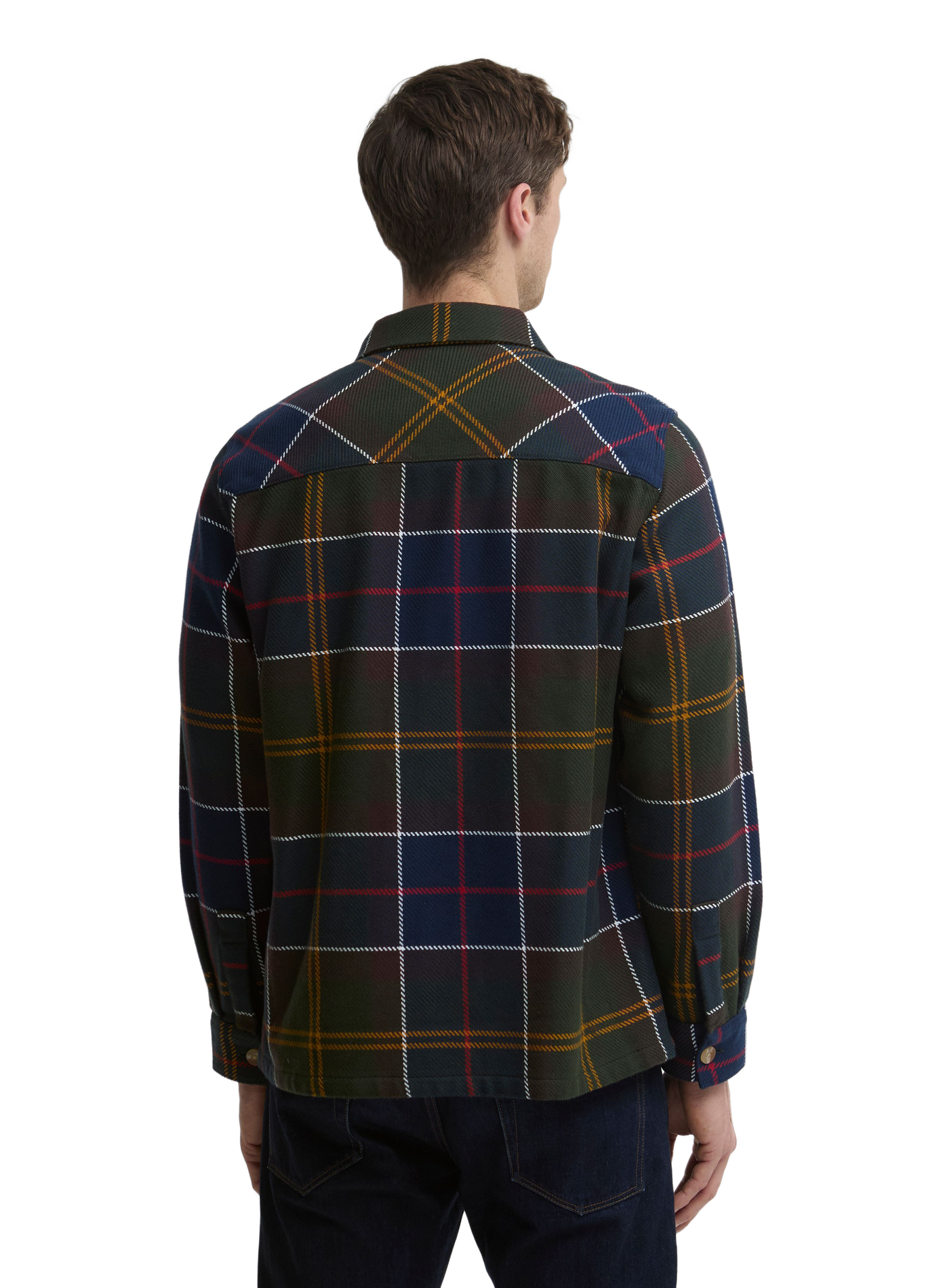 Straight cotton check shirt BARBOUR Multicolour
