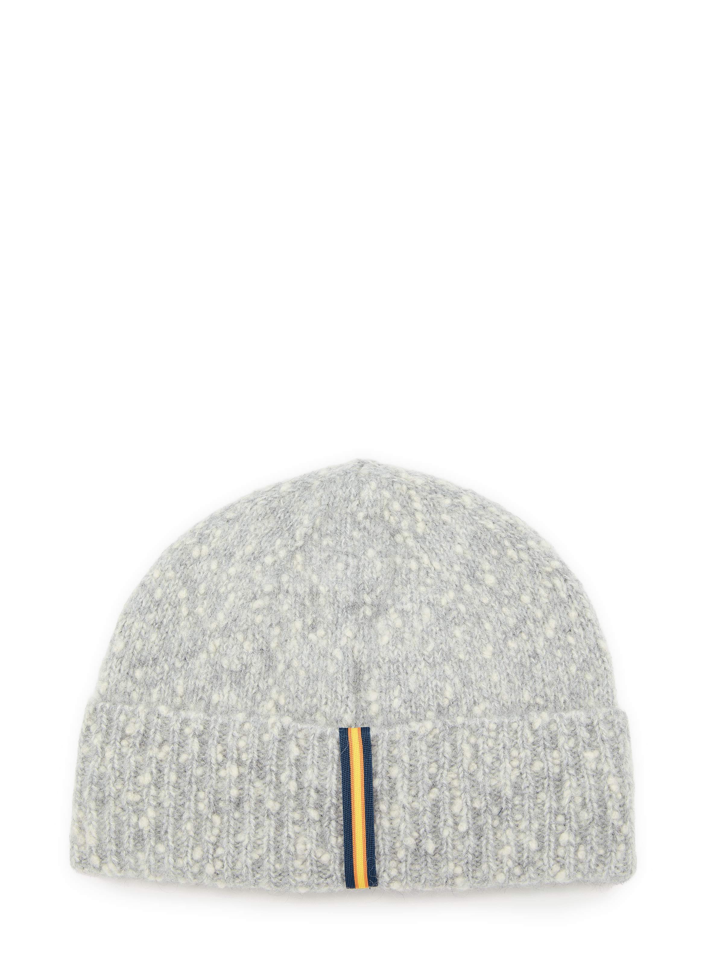 Bonnet Cocoune en maille côtelée de laine mélangée K-WAY Gris