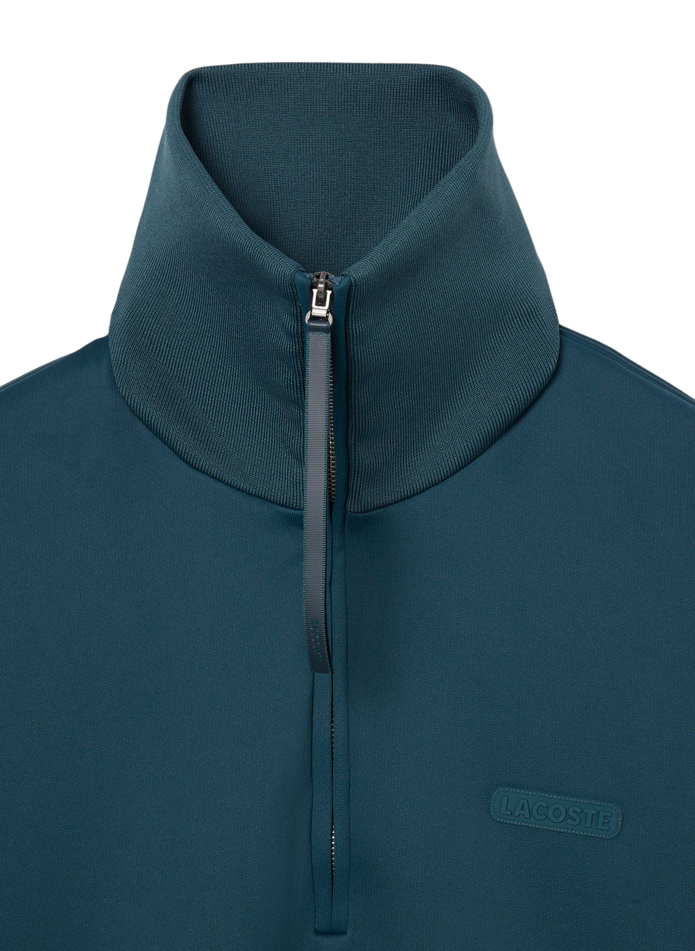 Sweat Omiller droit col montant zippé LACOSTE Bleu