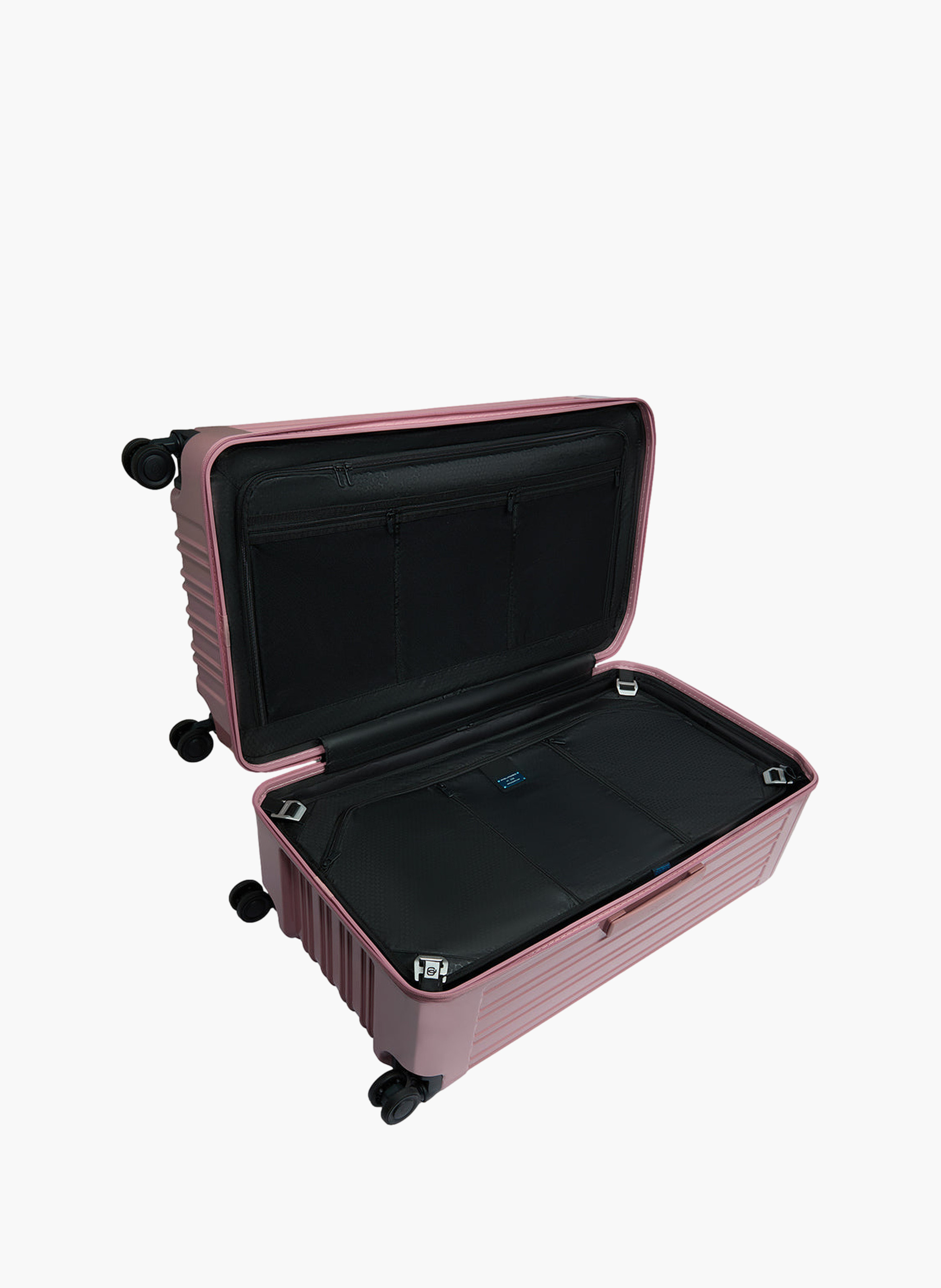 Valise soute à 4 roues format trunk PIQUADRO Rose