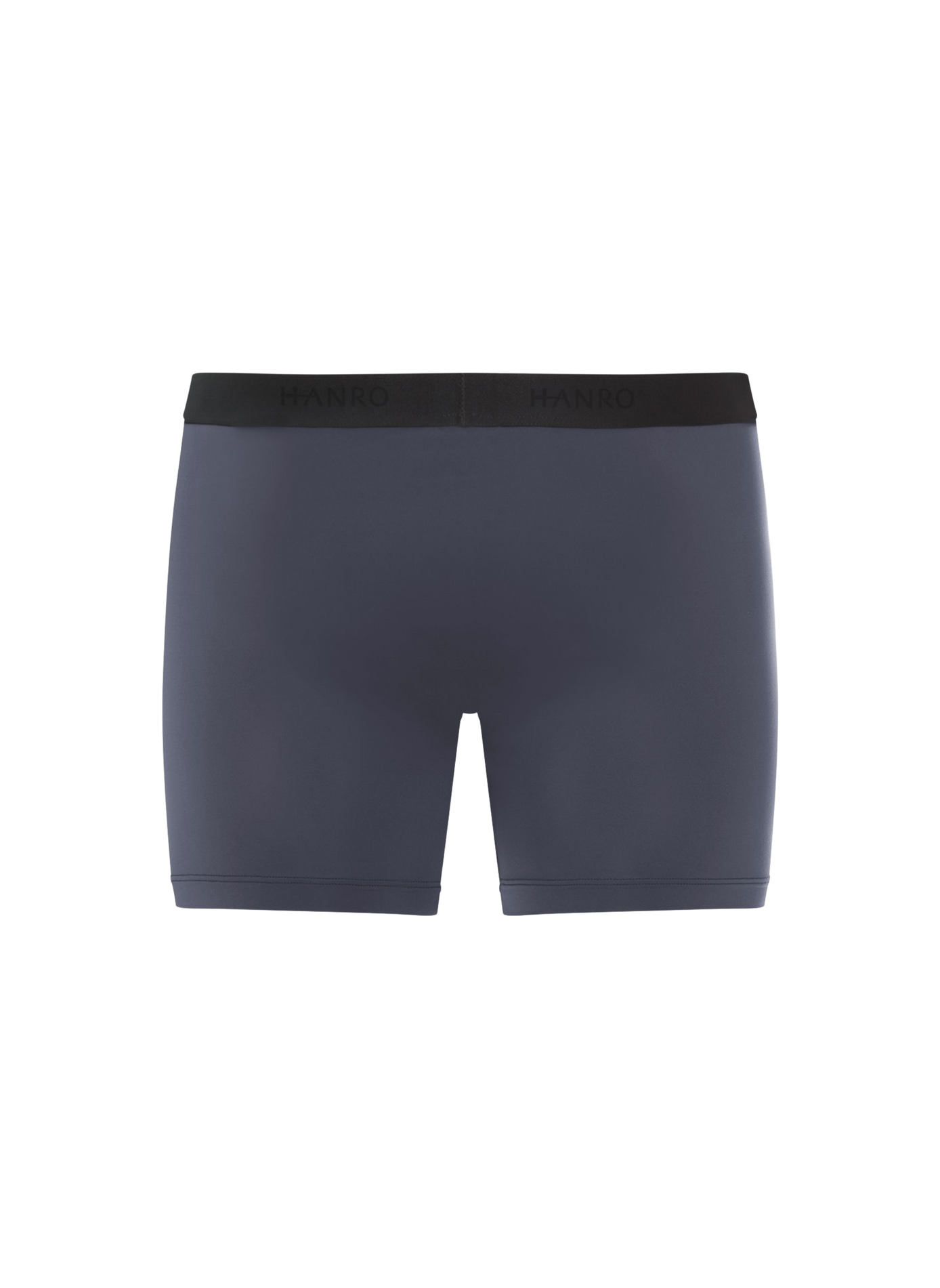 Boxer uni à ceinture contrastée HANRO Gris