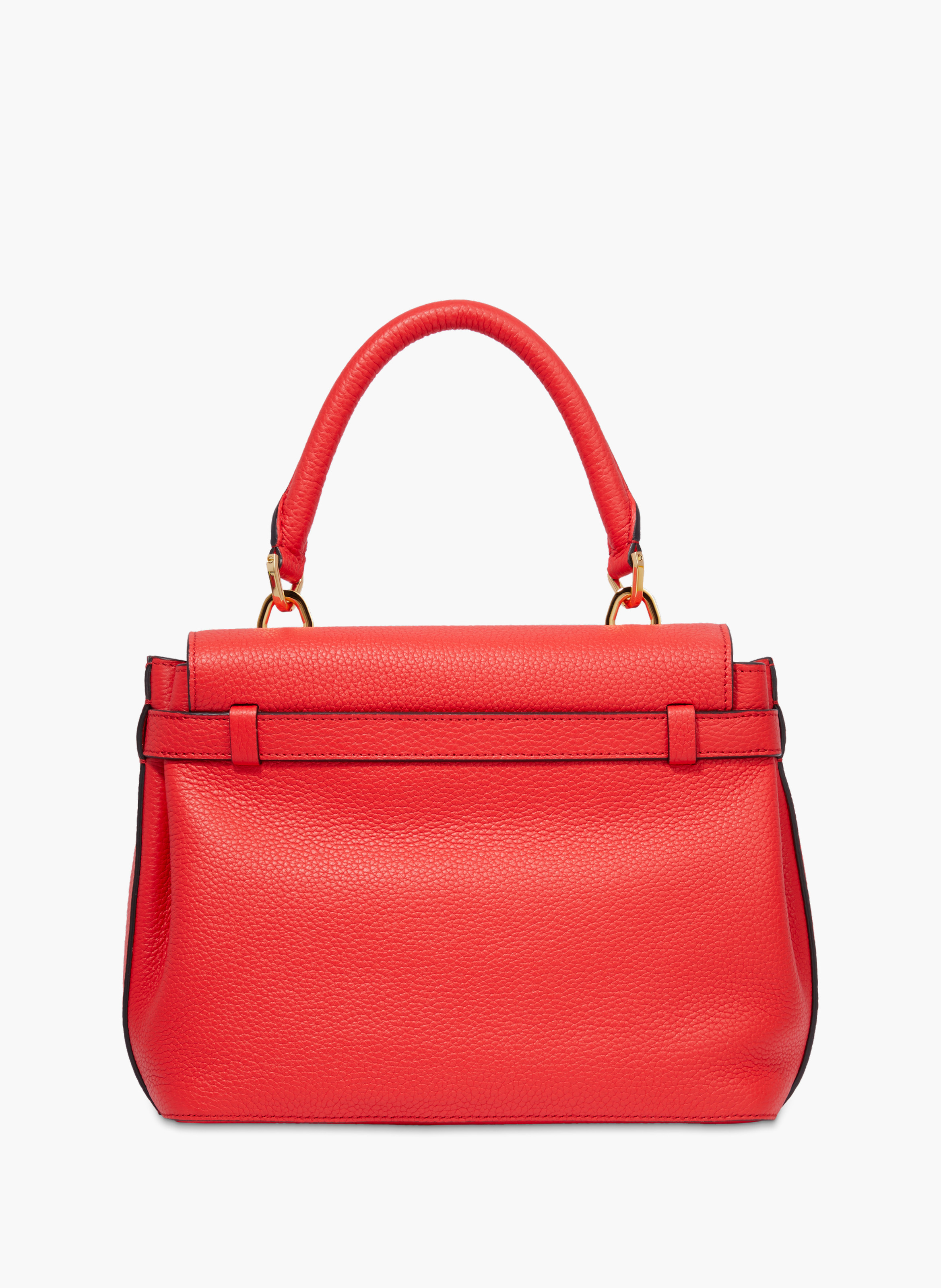 Sac à main charlie de lancel s, cuir grainé, rouge kiss LANCEL Rouge