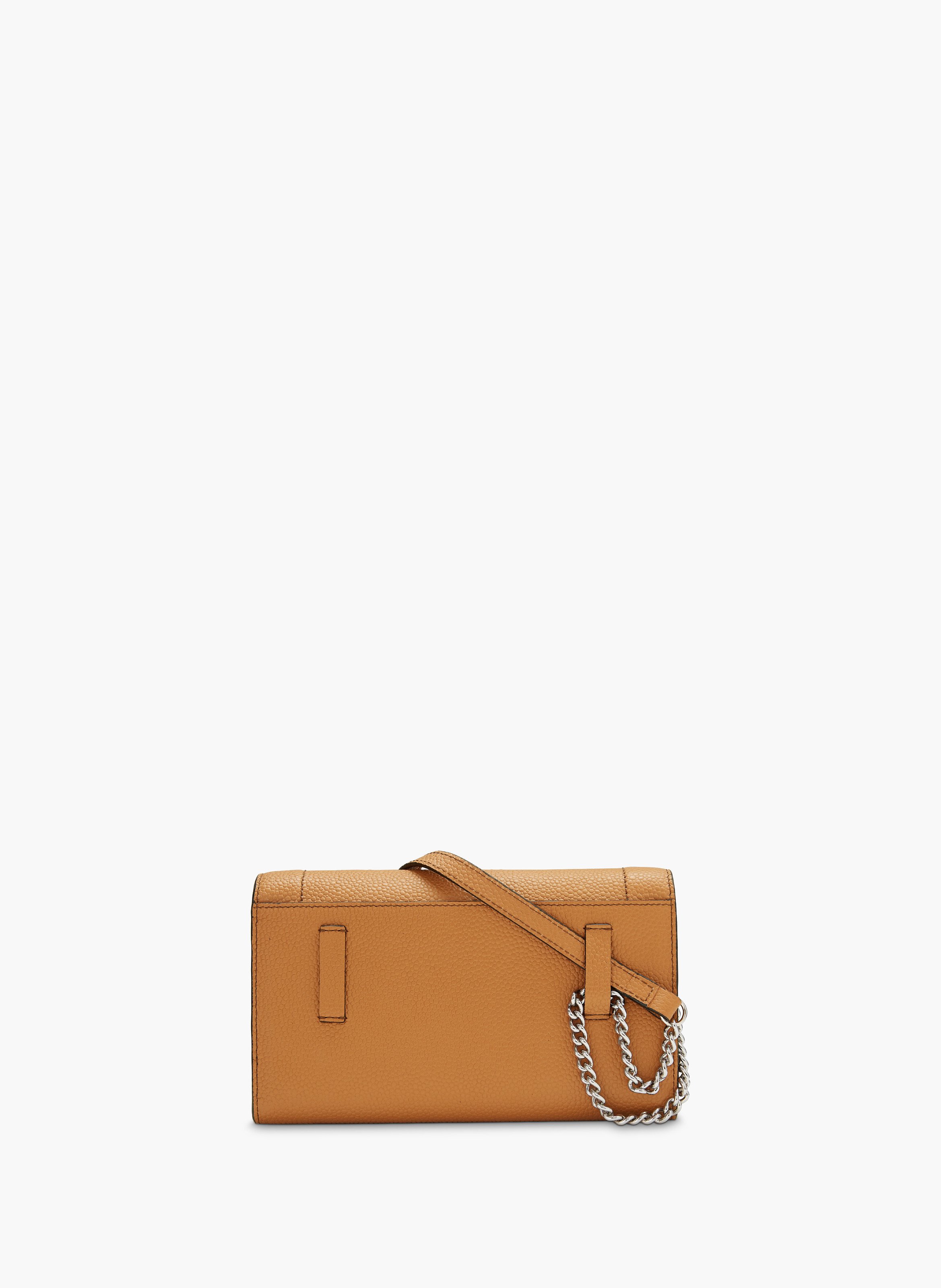 Portefeuille chaîne ninon de lancel en cuir LANCEL Marron