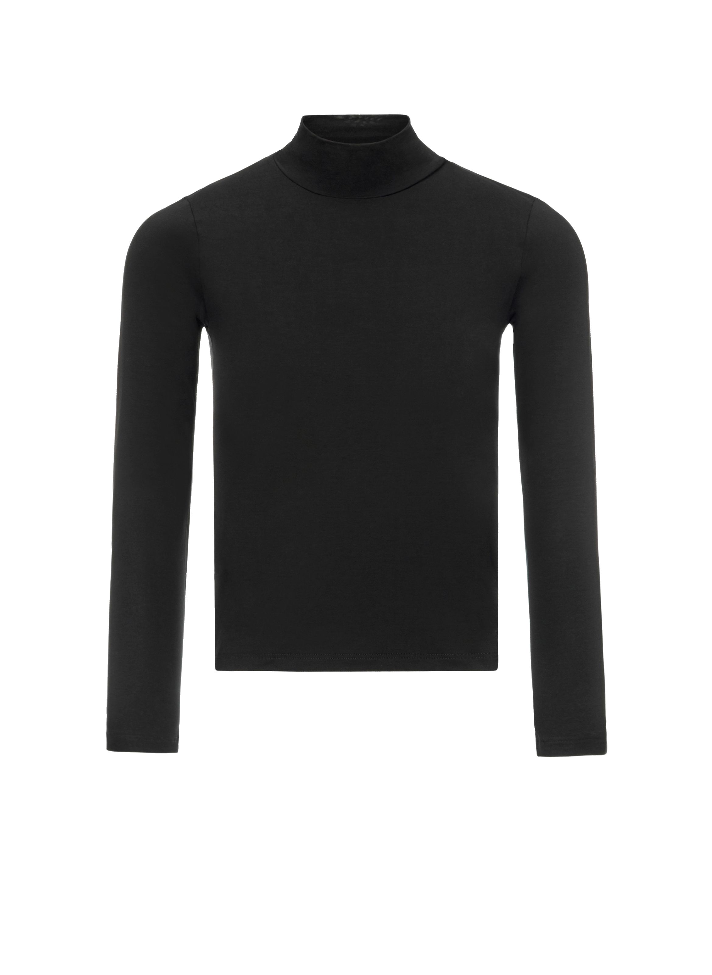 Top à col roulé en lyocell