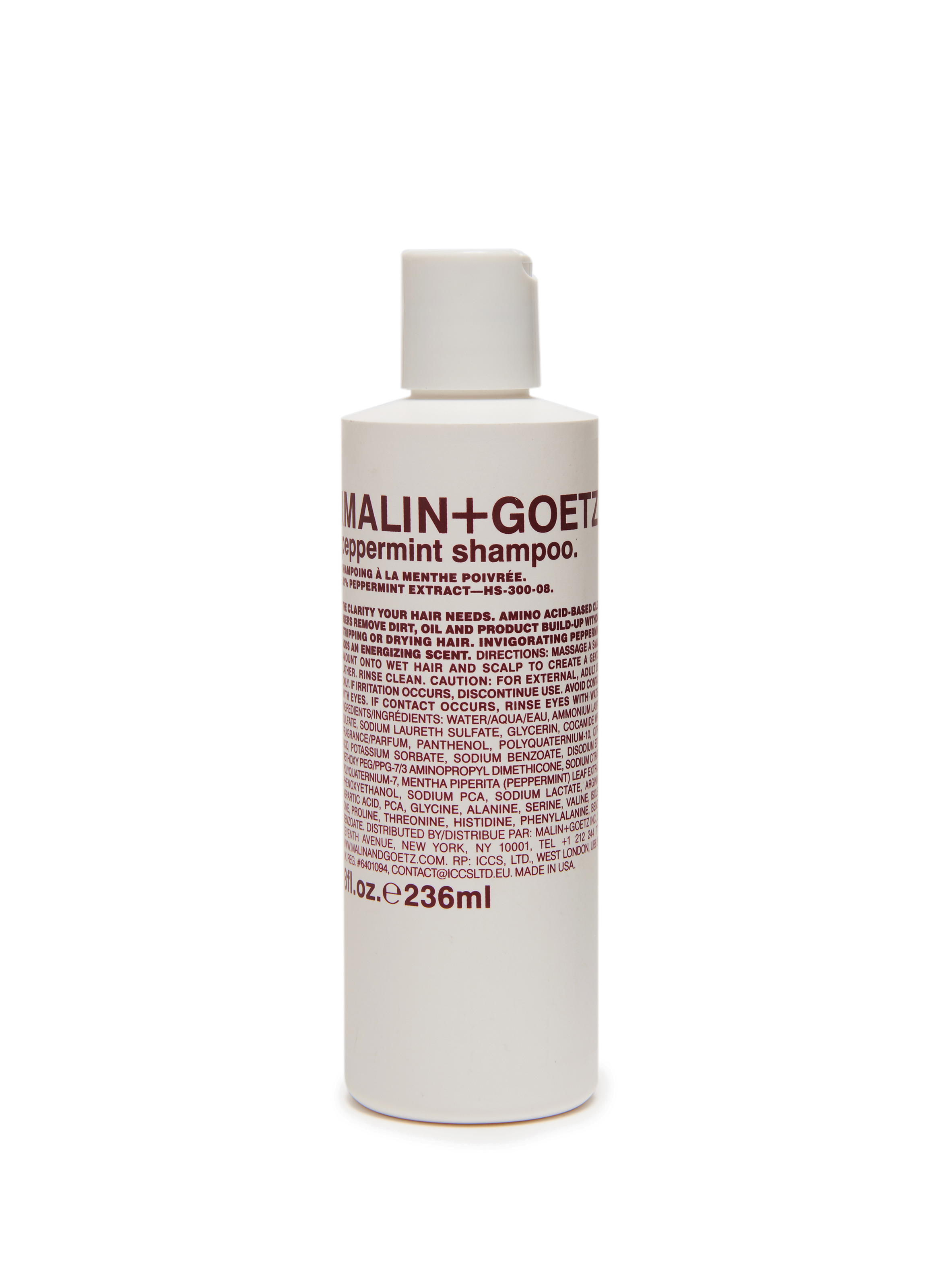 Shampooing à la menthe poivrée