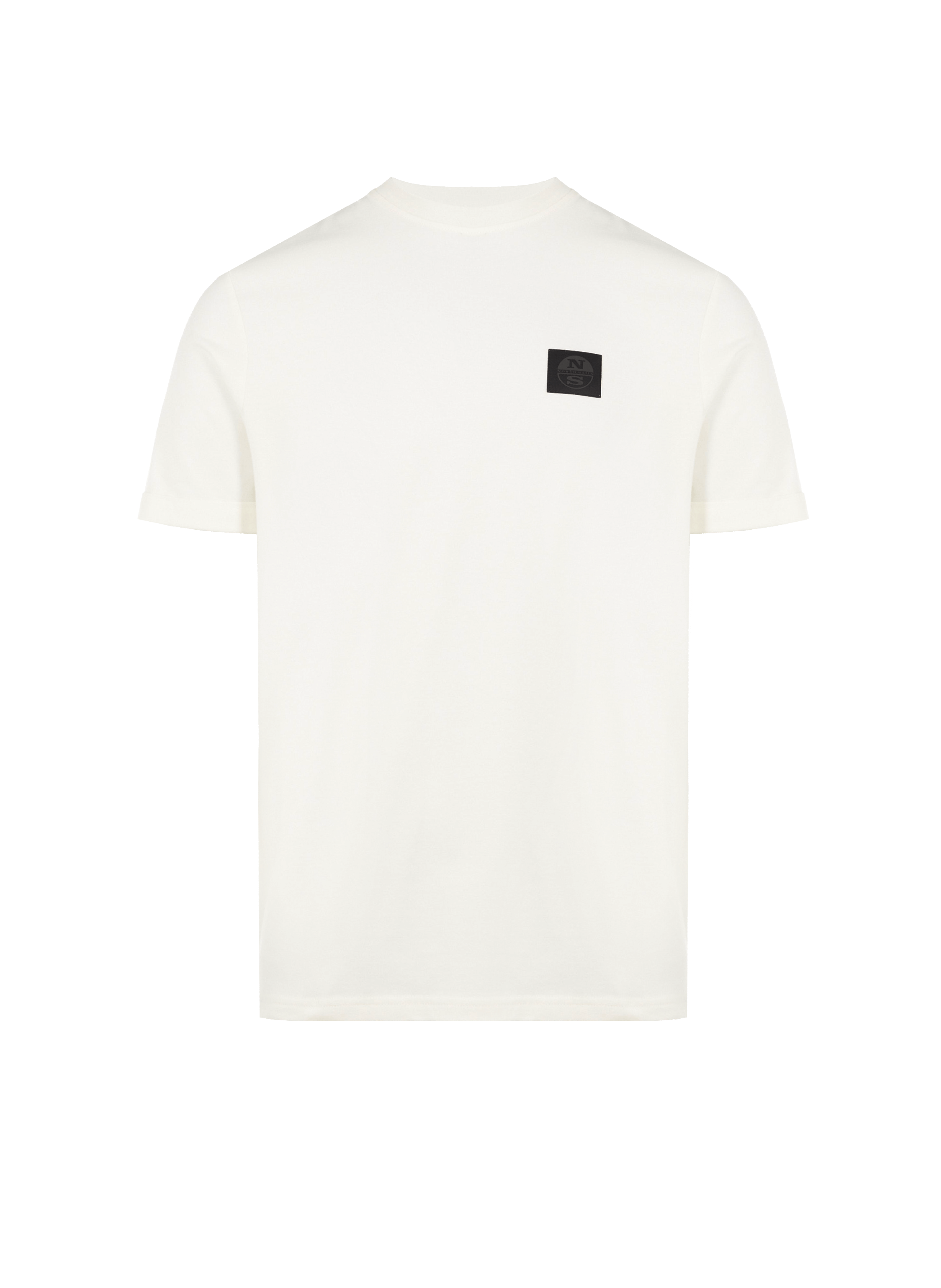 T-shirt col rond en coton