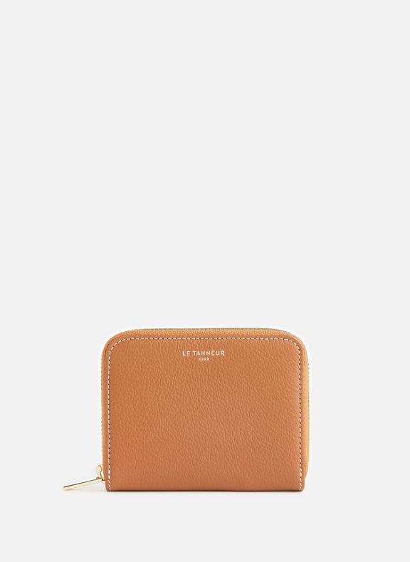 PORTE MONNAIE EMILIE EN CUIR LE TANNEUR pour FEMME Printemps