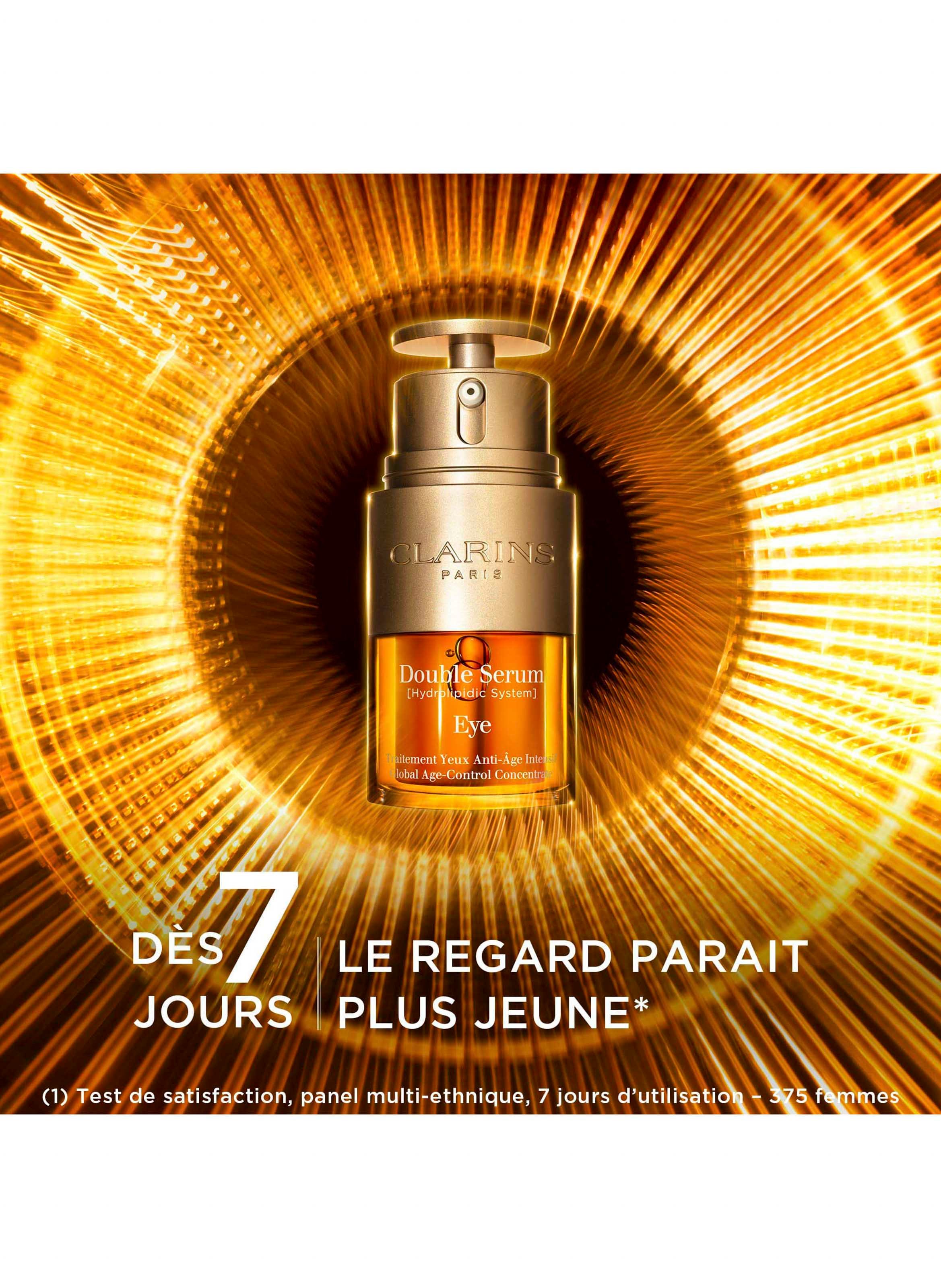 Double Serum Eye intensive anti-ageing concentrate CLARINS No color