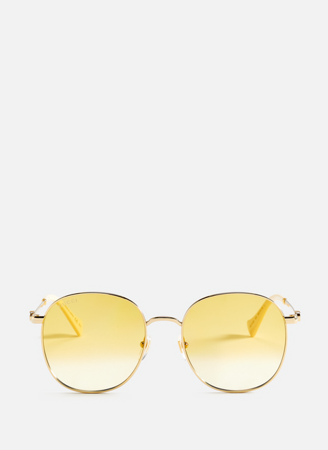 Goldene GUCCI -Sonnenbrille 