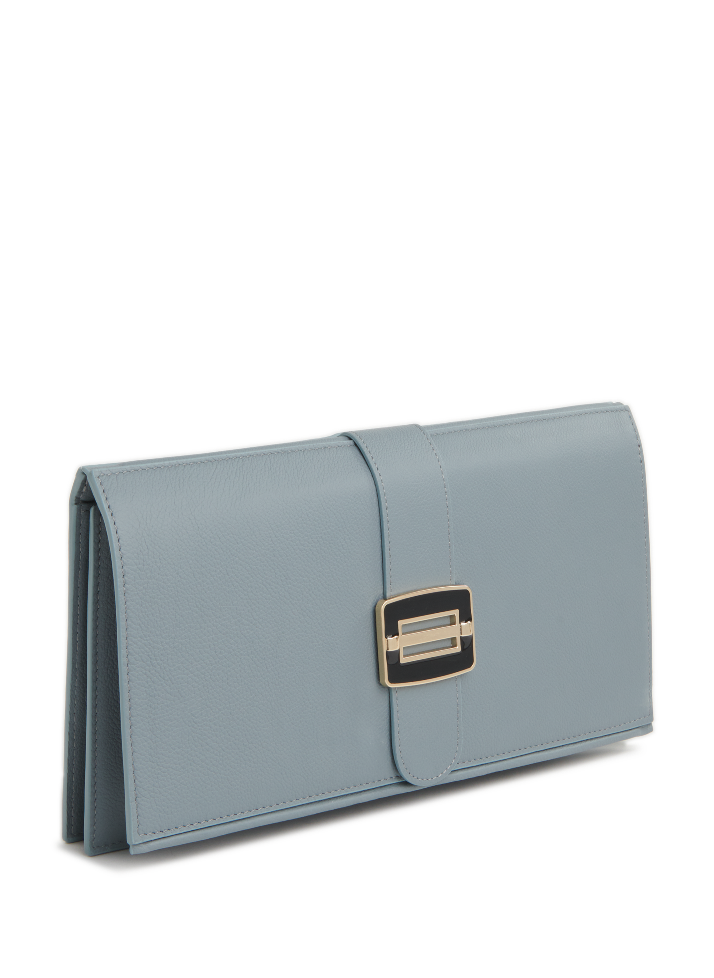 Pochette en cuir  Bleu