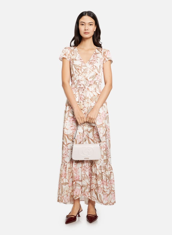 LONG FLORAL DRESS GUESS for WOMEN Printemps