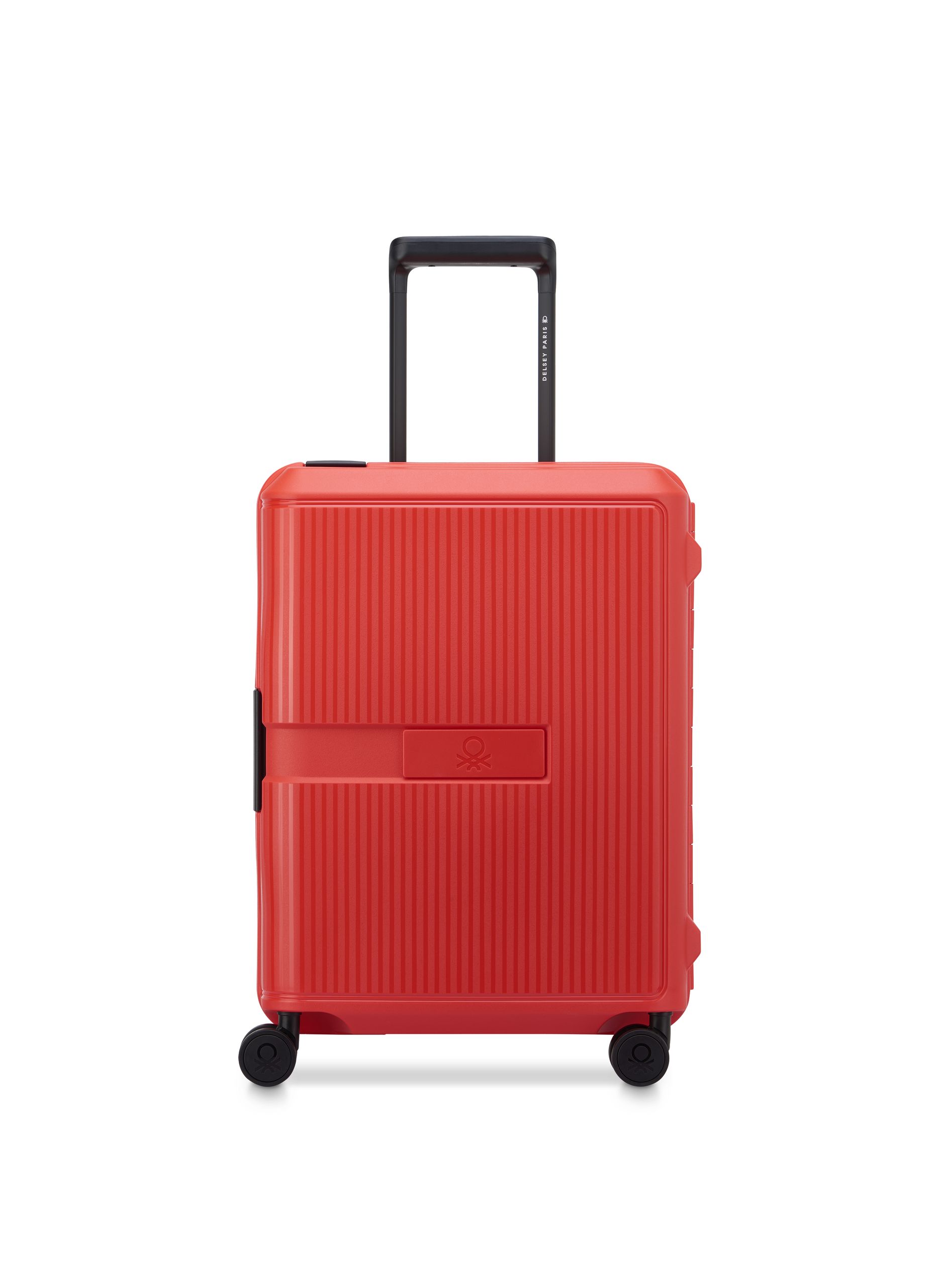 Valise cabine rigide taille s - color block hardside  Rouge