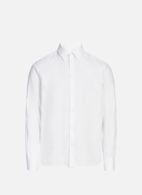Straight linen shirt White by LES DEUX LES DEUX Straight linen shirt White