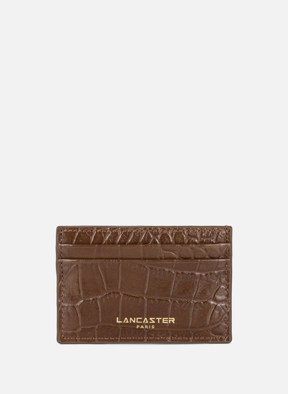Card holder - Exo Brown by LANCASTER LANCASTER Card holder - Exo Brown