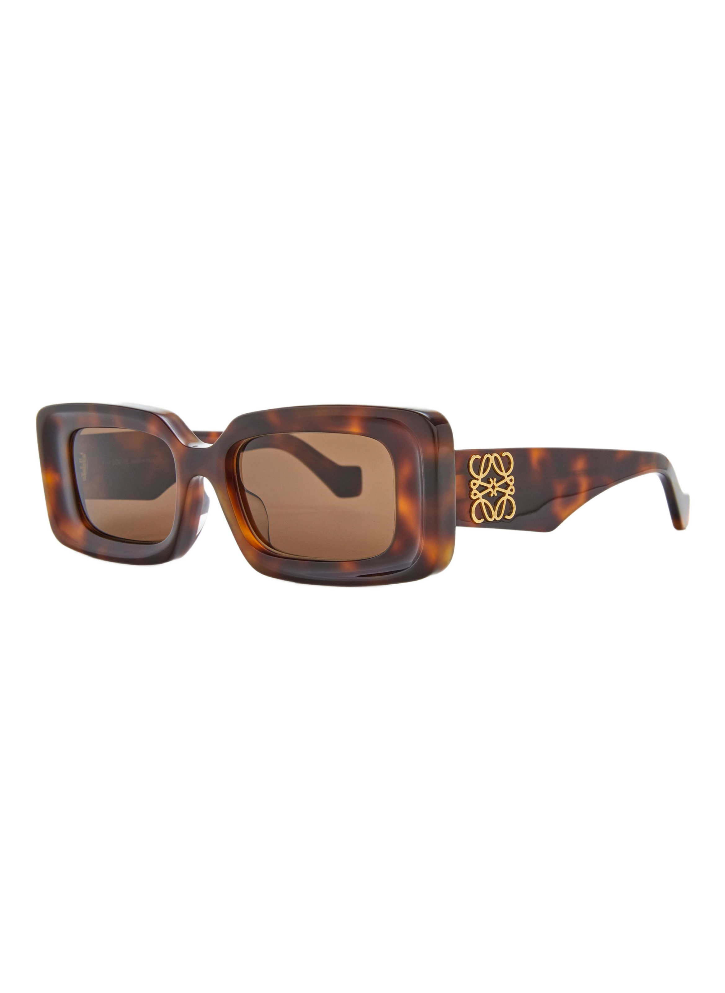 Beveled Cateye Sunglasses LOEWE Brown