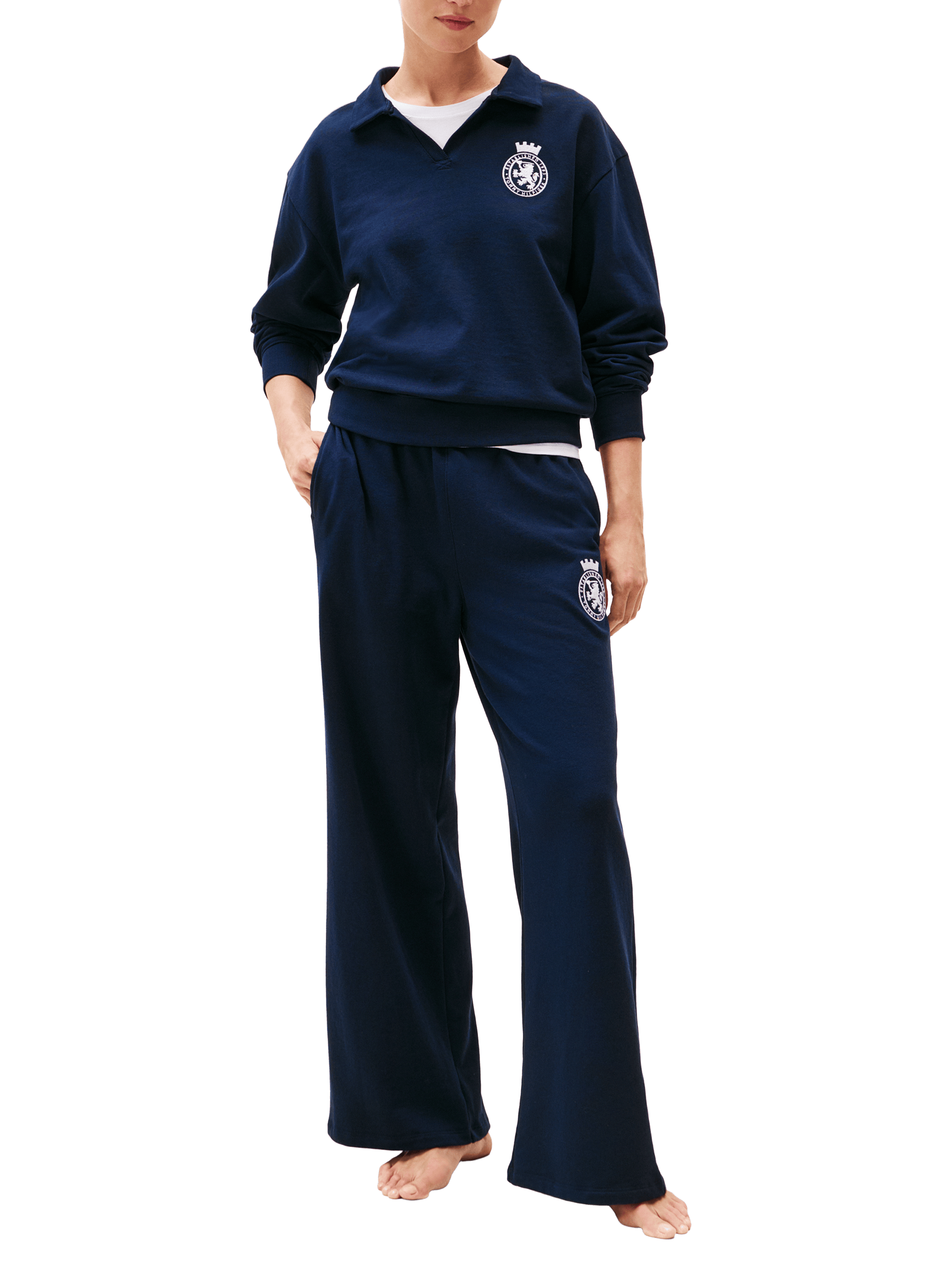 Cotton blend indoor sweater TOMMY HILFIGER Blue