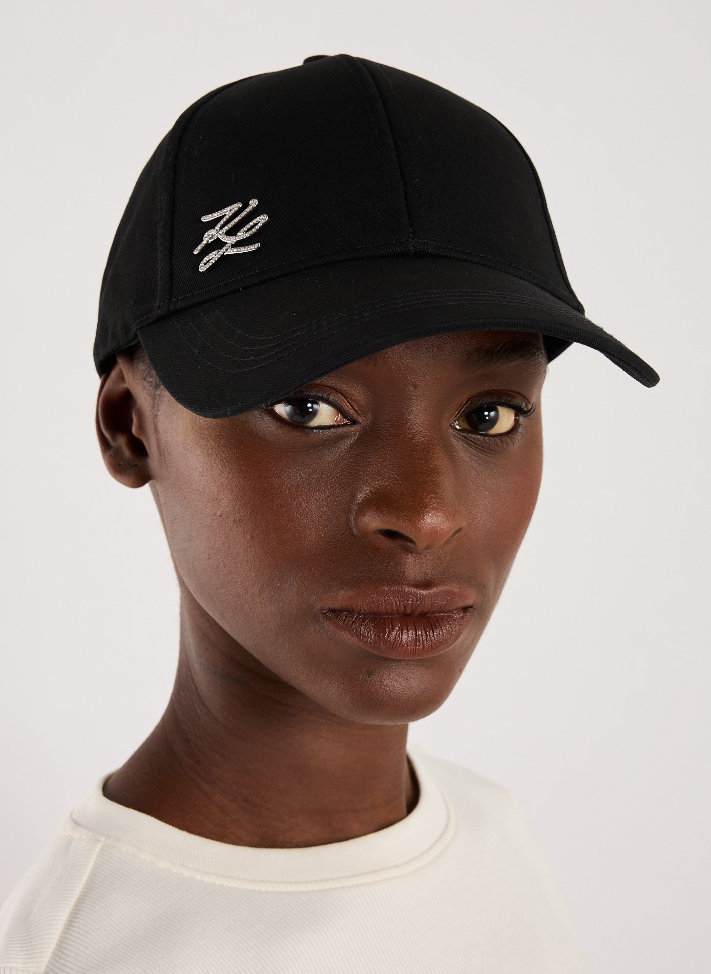 Casquette à logo  KARL LAGERFELD Noir