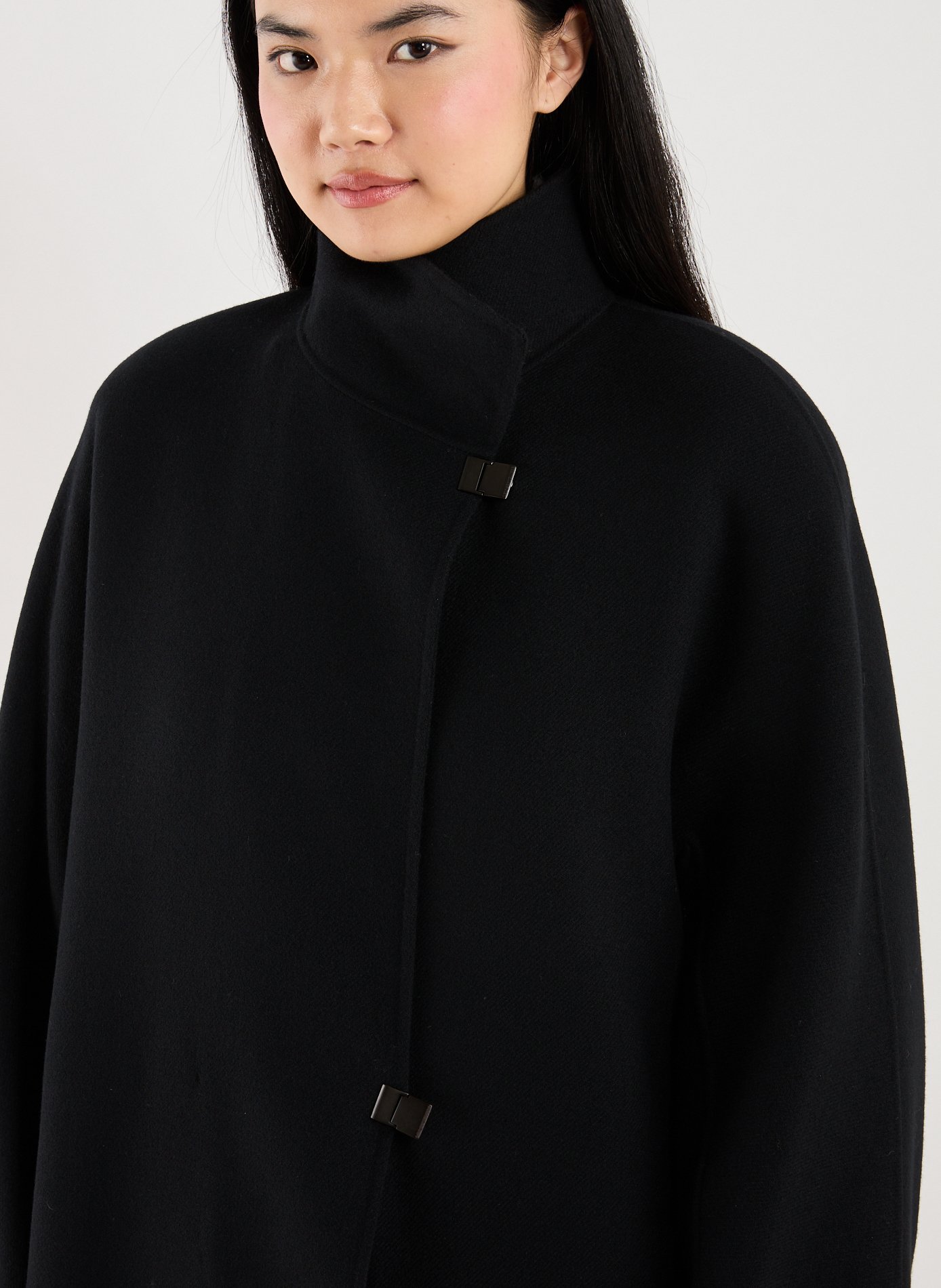 Long wool coat LE 17 SEPTEMBRE Black