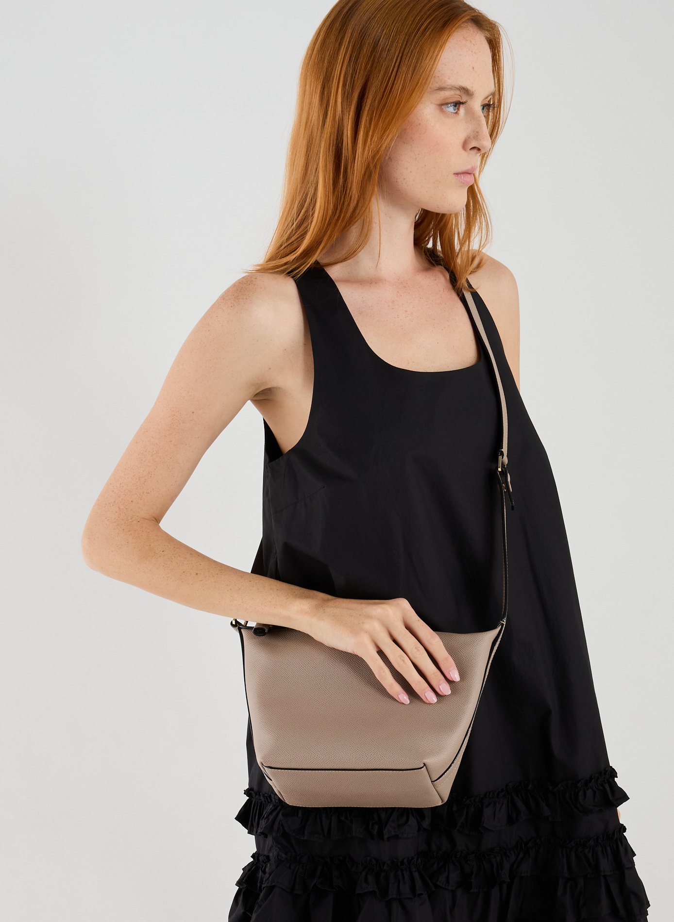 Sac à main Mini Mochi  VALEXTRA Marron