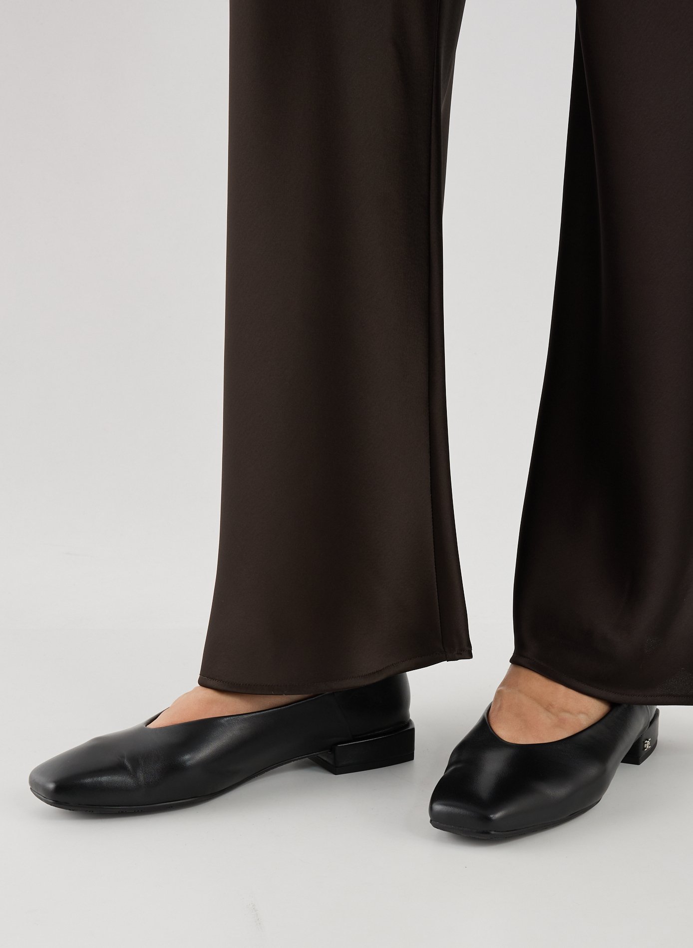 Ballerines en cuir de mouton SAM EDELMAN Noir