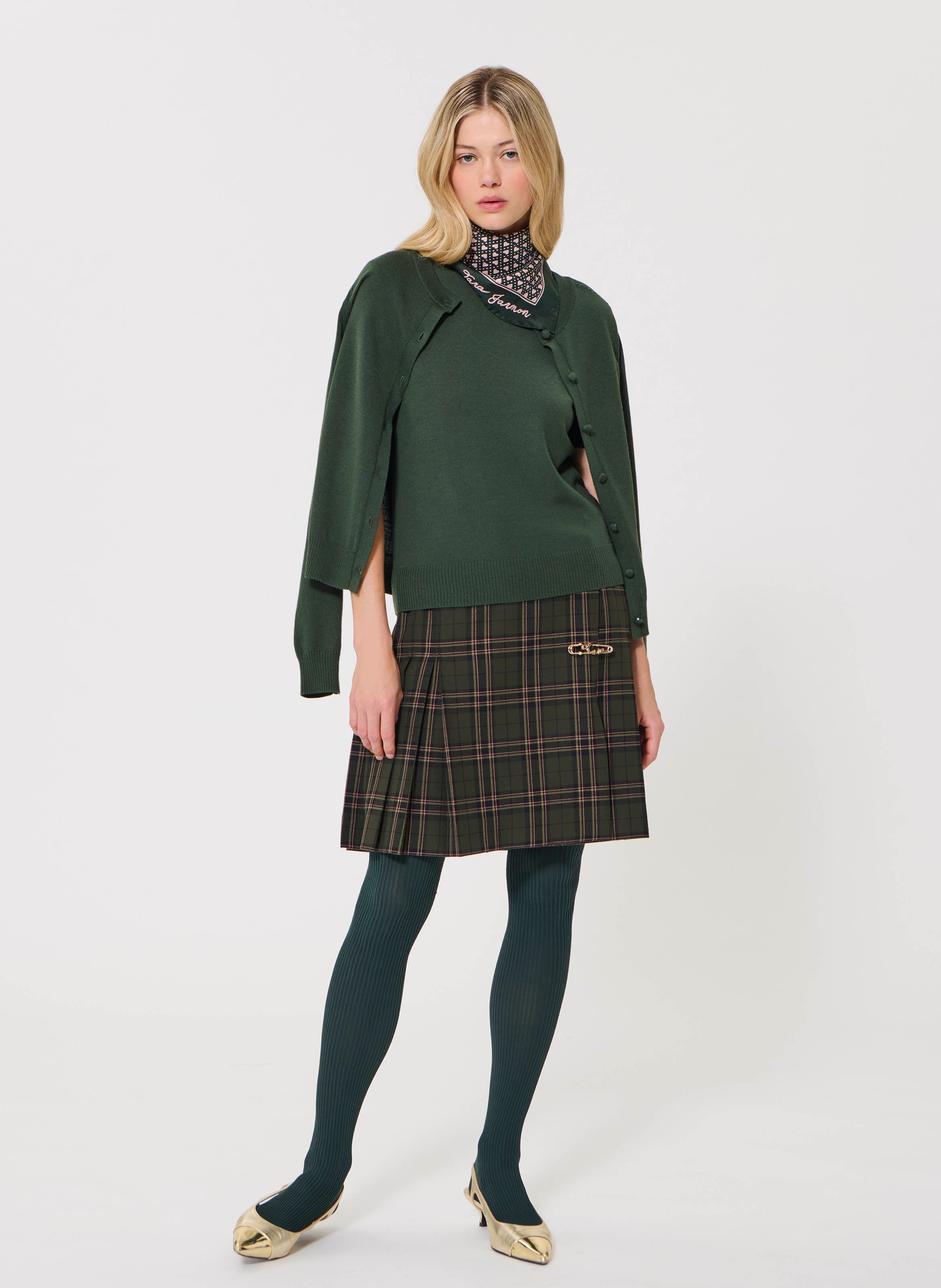 Pull pica TARA JARMON Vert