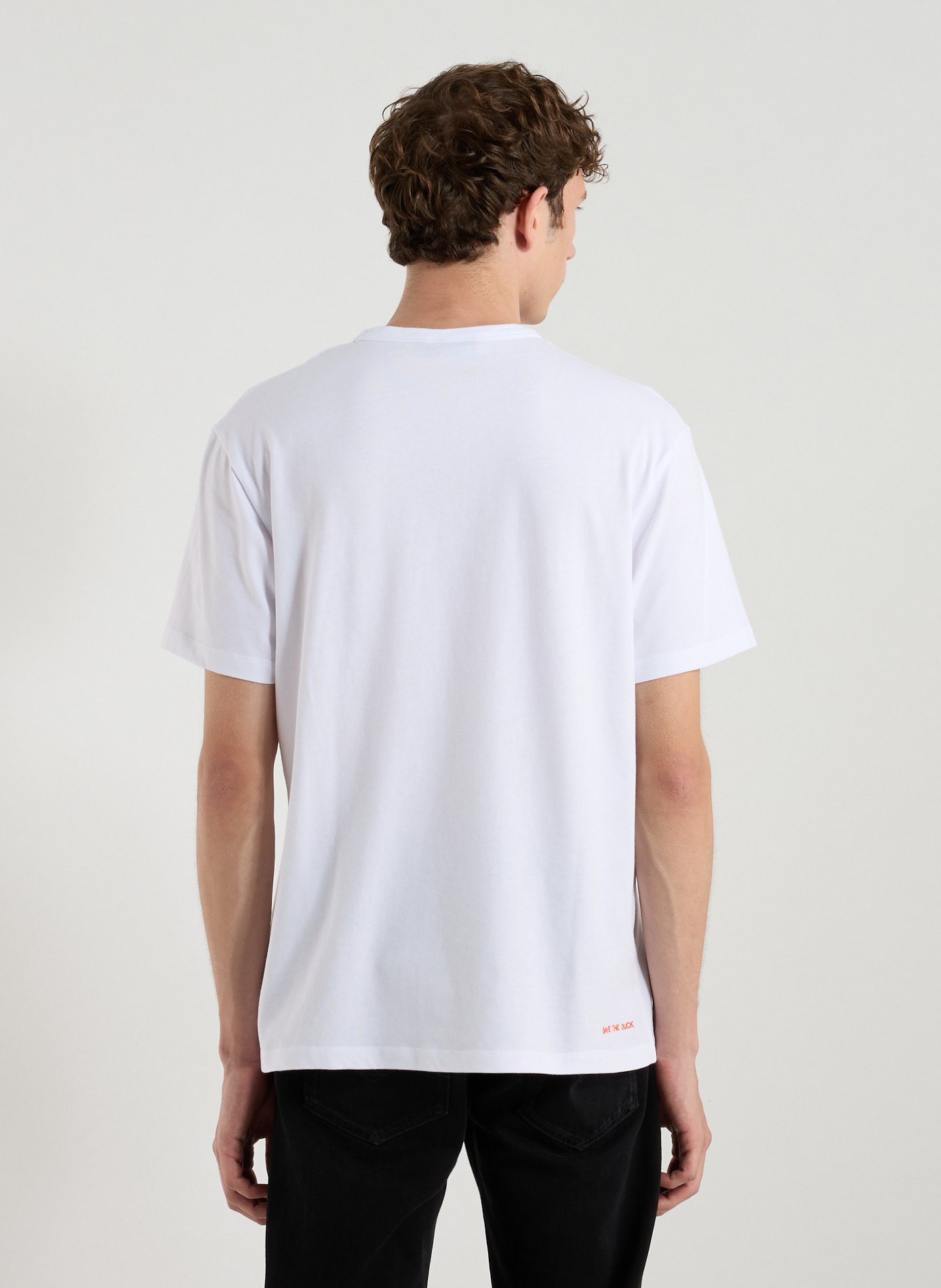 T-shirt en coton SAVE THE DUCK Blanc