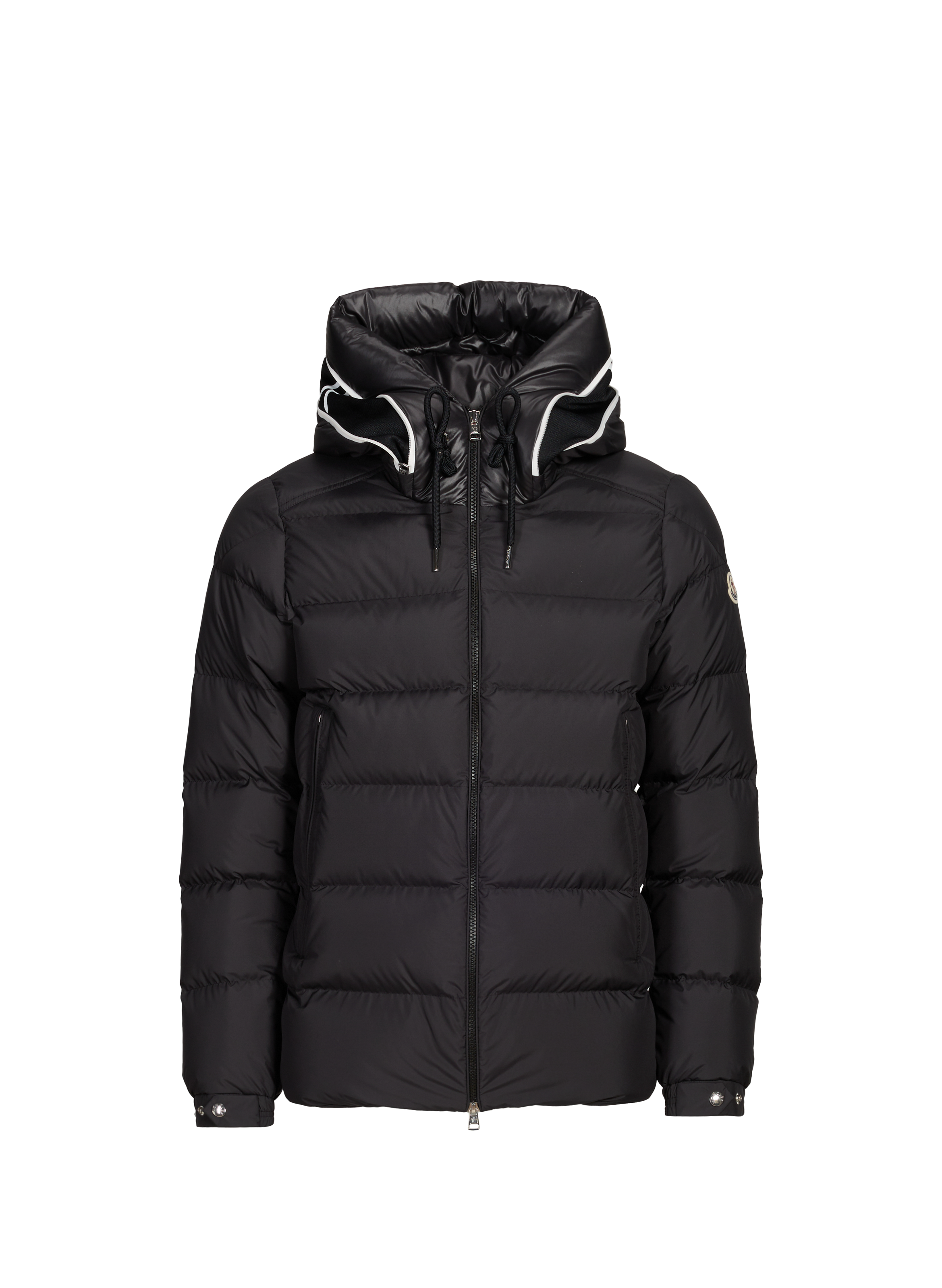 MONCLER Doudoune à logo  Noir
