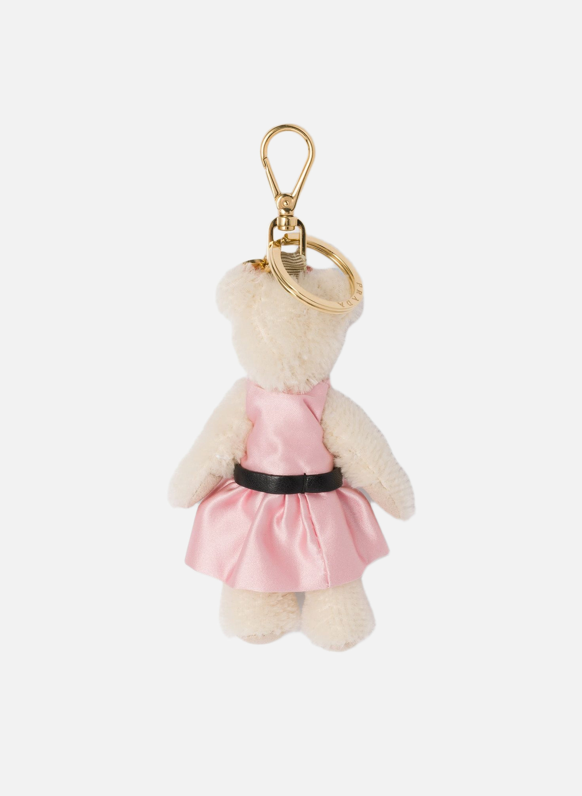 Charm porte-clés teddy PRADA Blanc