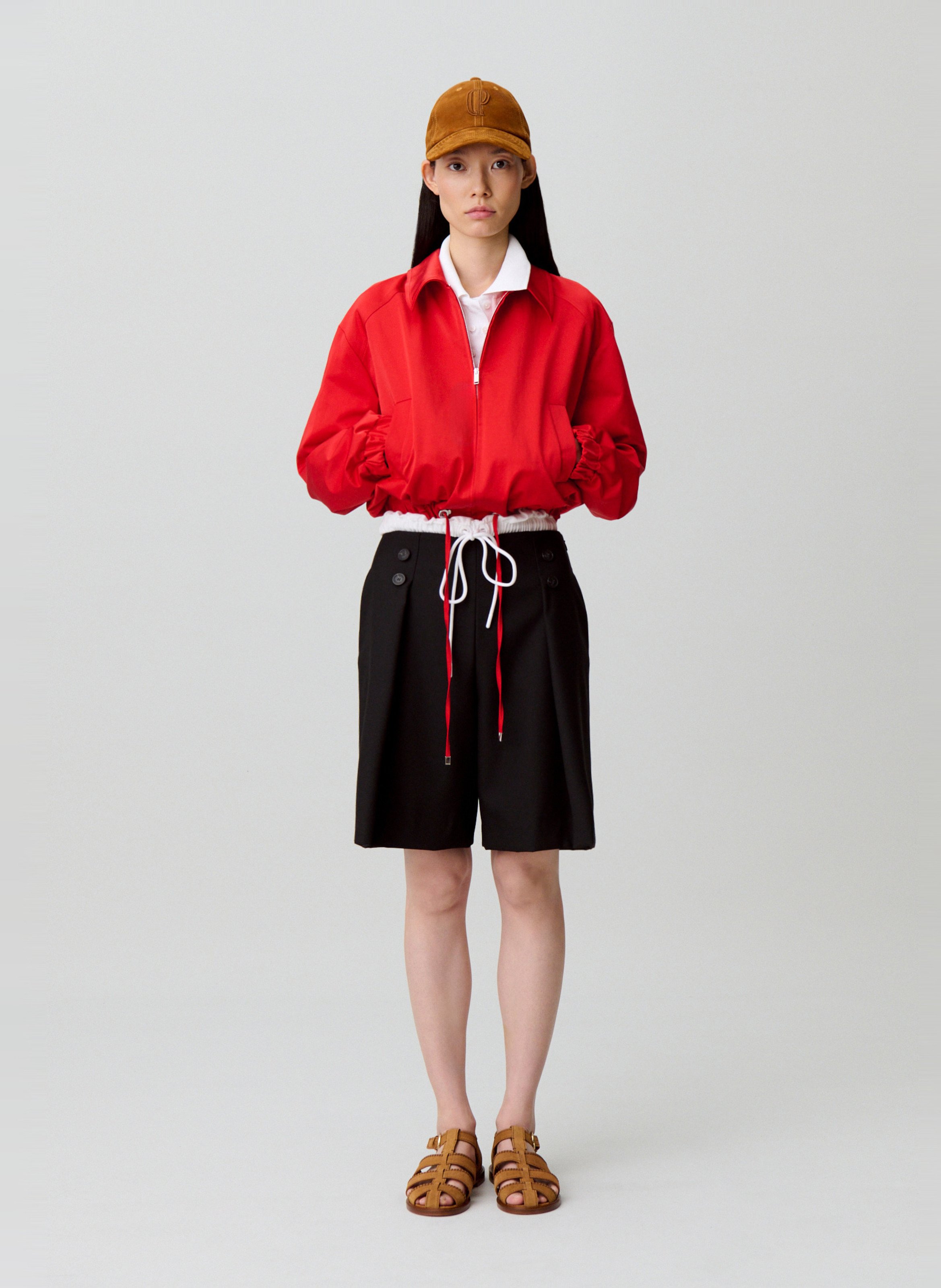 Veste col classique CLAUDIE PIERLOT Rouge