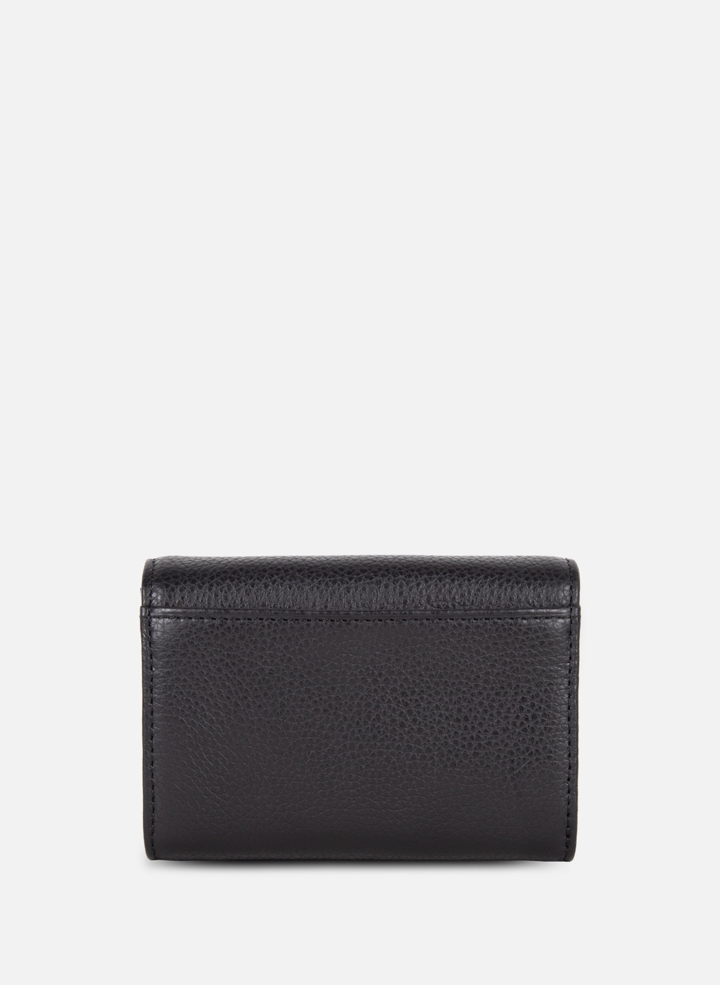 Portefeuille - foulonné pm LANCASTER Noir