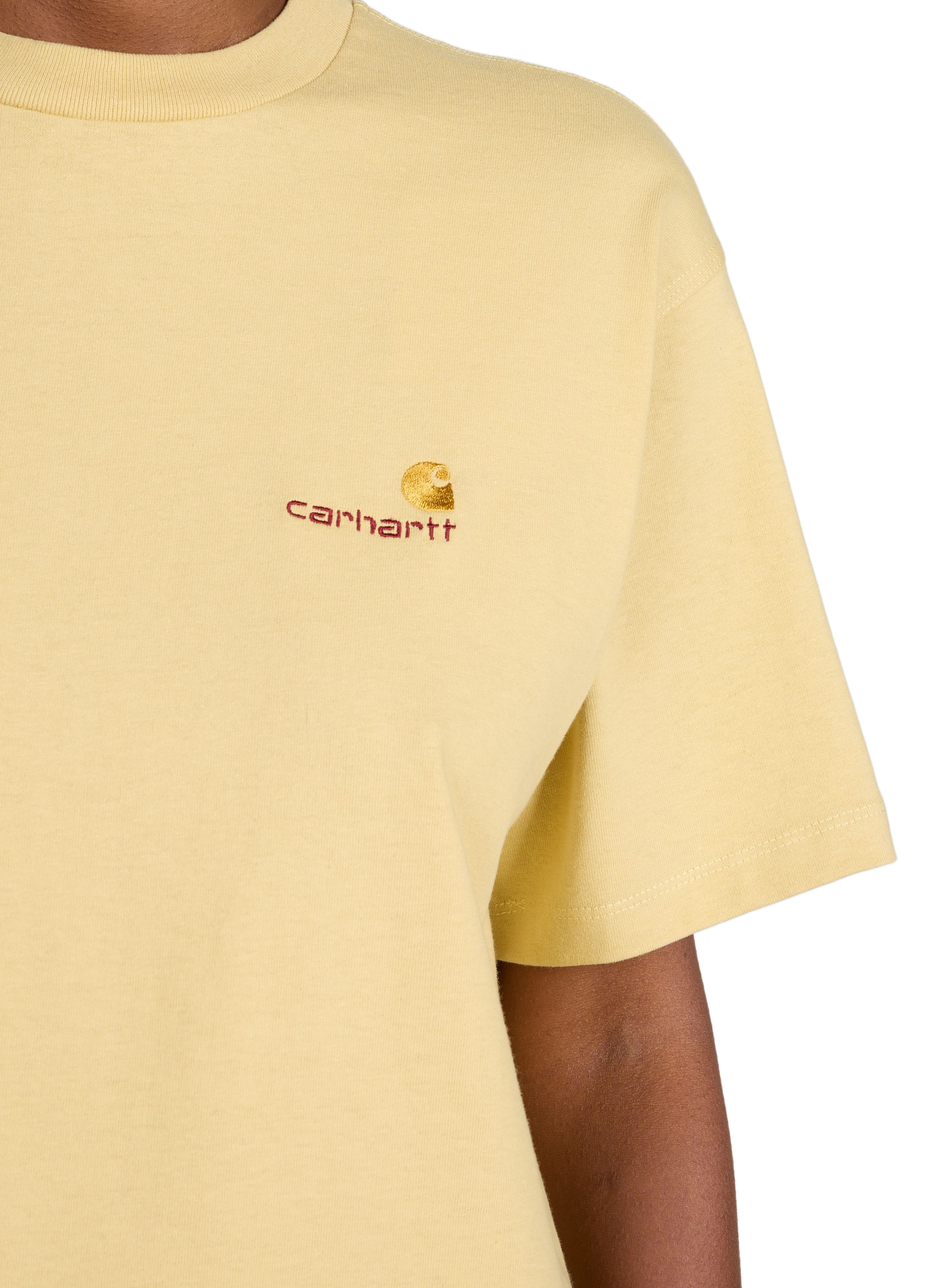 Classic Cotton T-Shirt CARHARTT WIP Beige