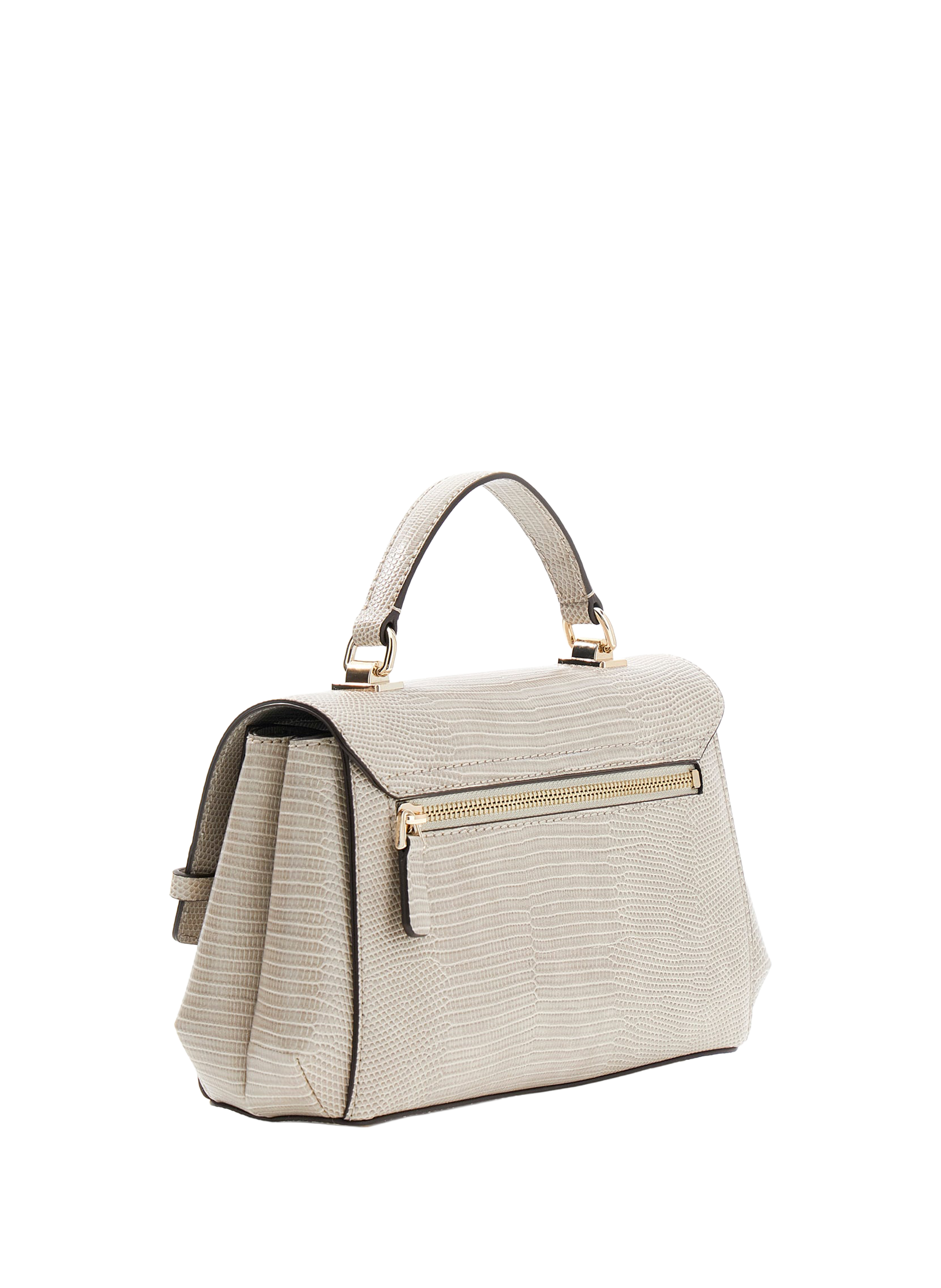 Sac à main texturé Melinda GUESS Beige