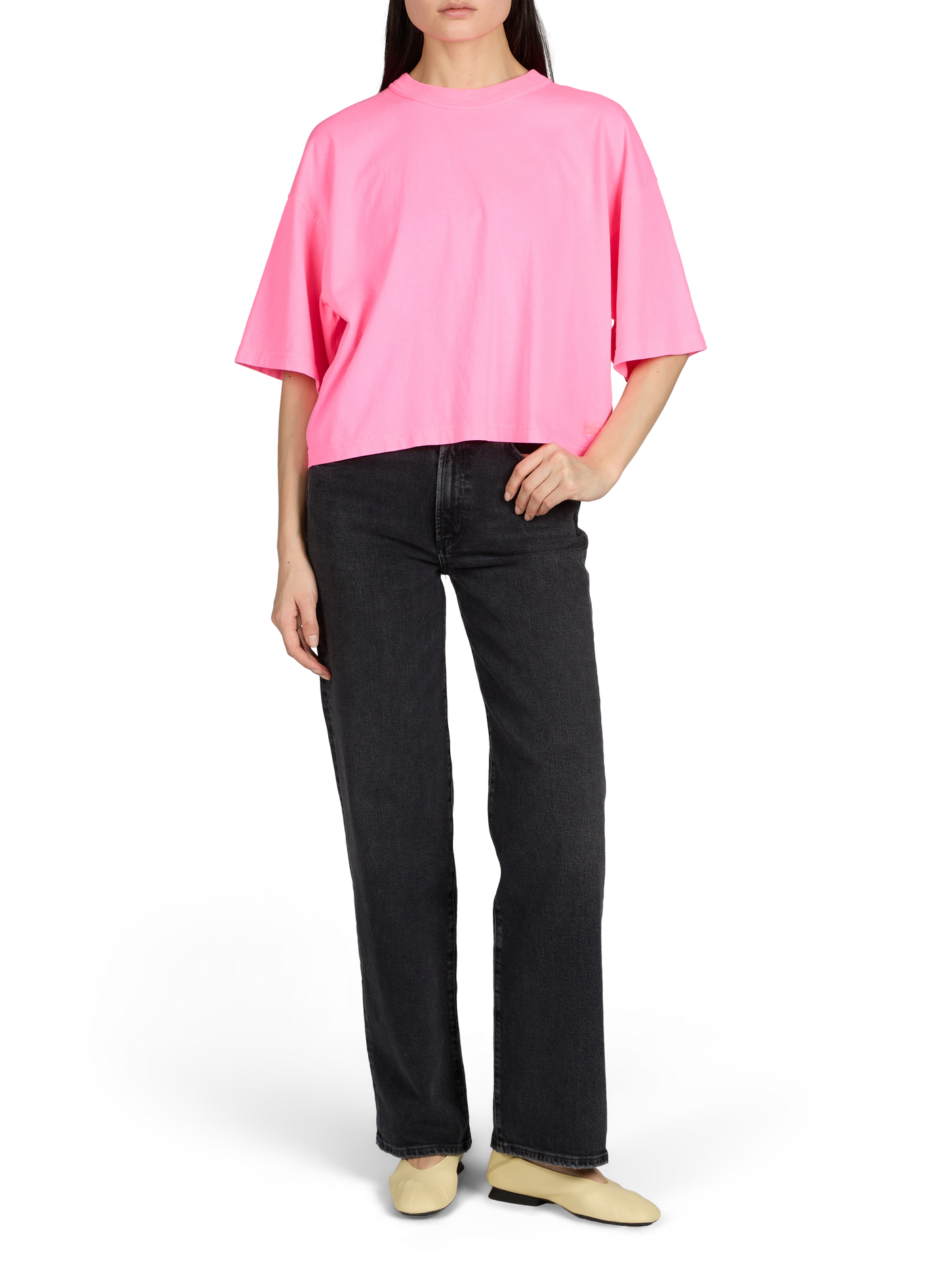 Short-sleeve cotton Voss T-shirt BELLEROSE Pink