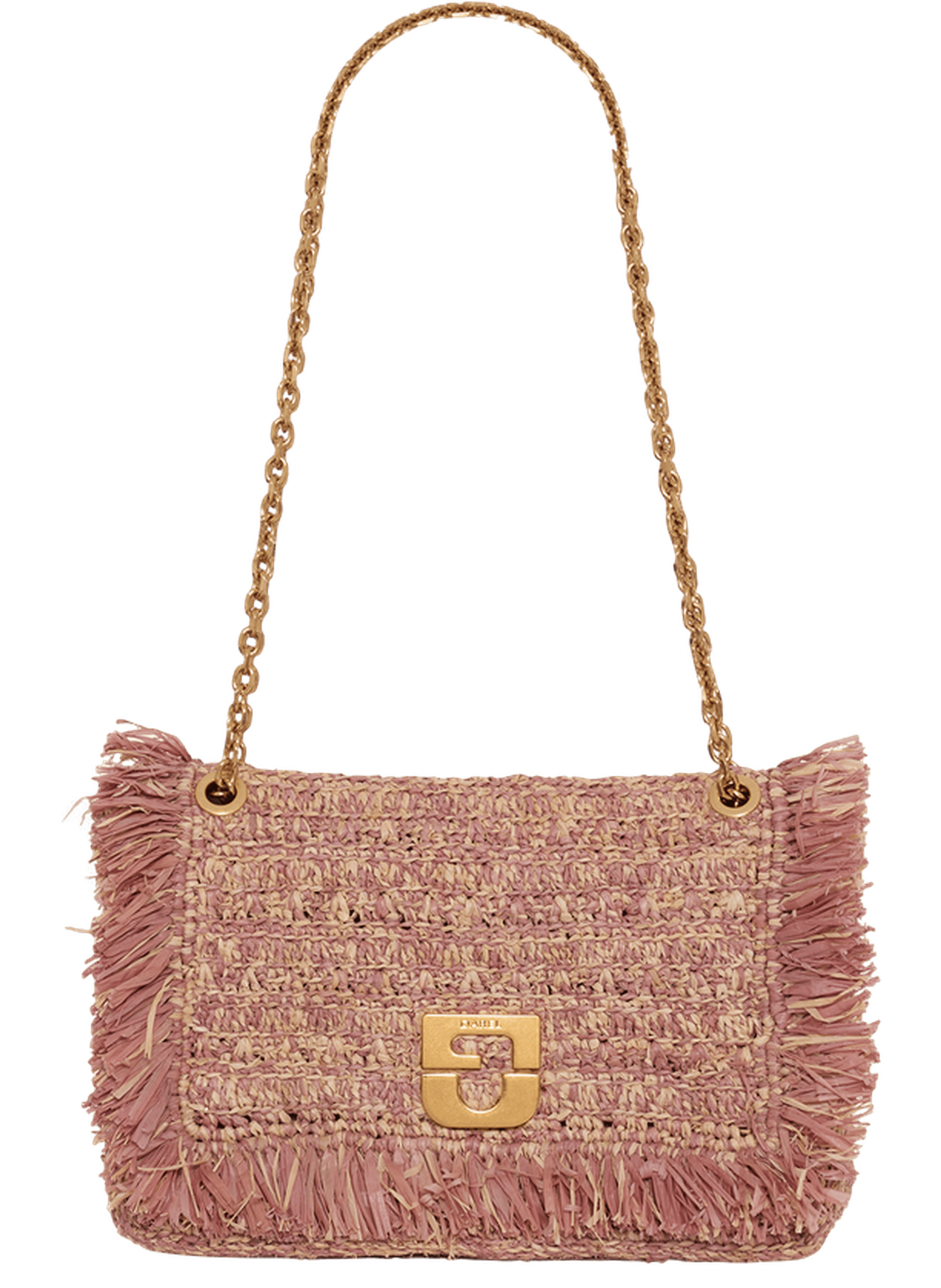 Sac en raphia chiné - le fanny GERARD DAREL Violet