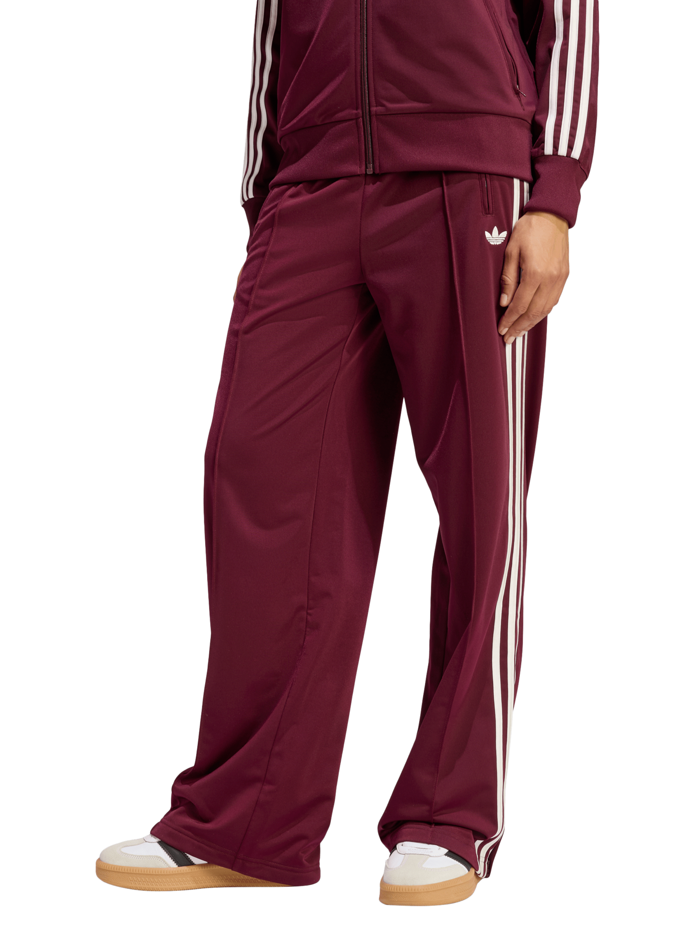 Straight logo sweatpants ADIDAS Brown