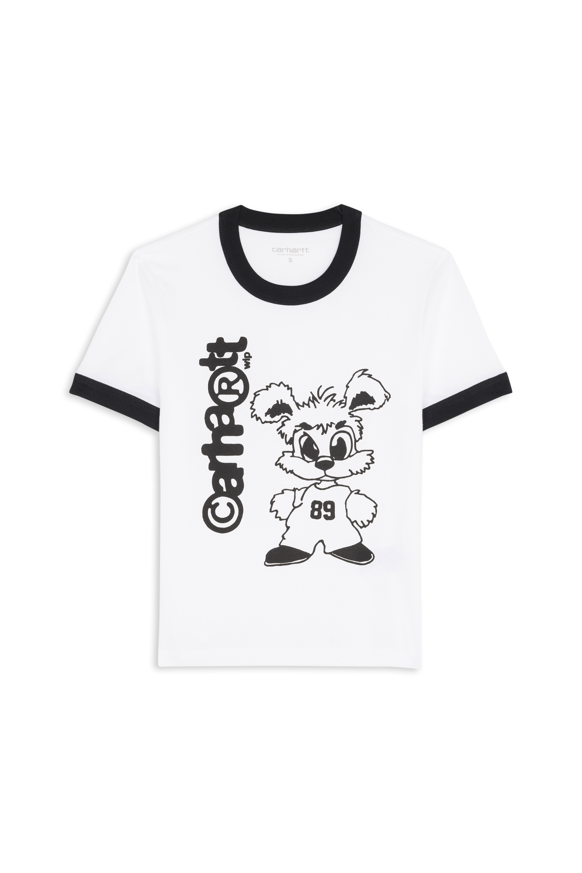 T-shirt w' s/s ip ringer t-shirt CARHARTT WIP Blanc