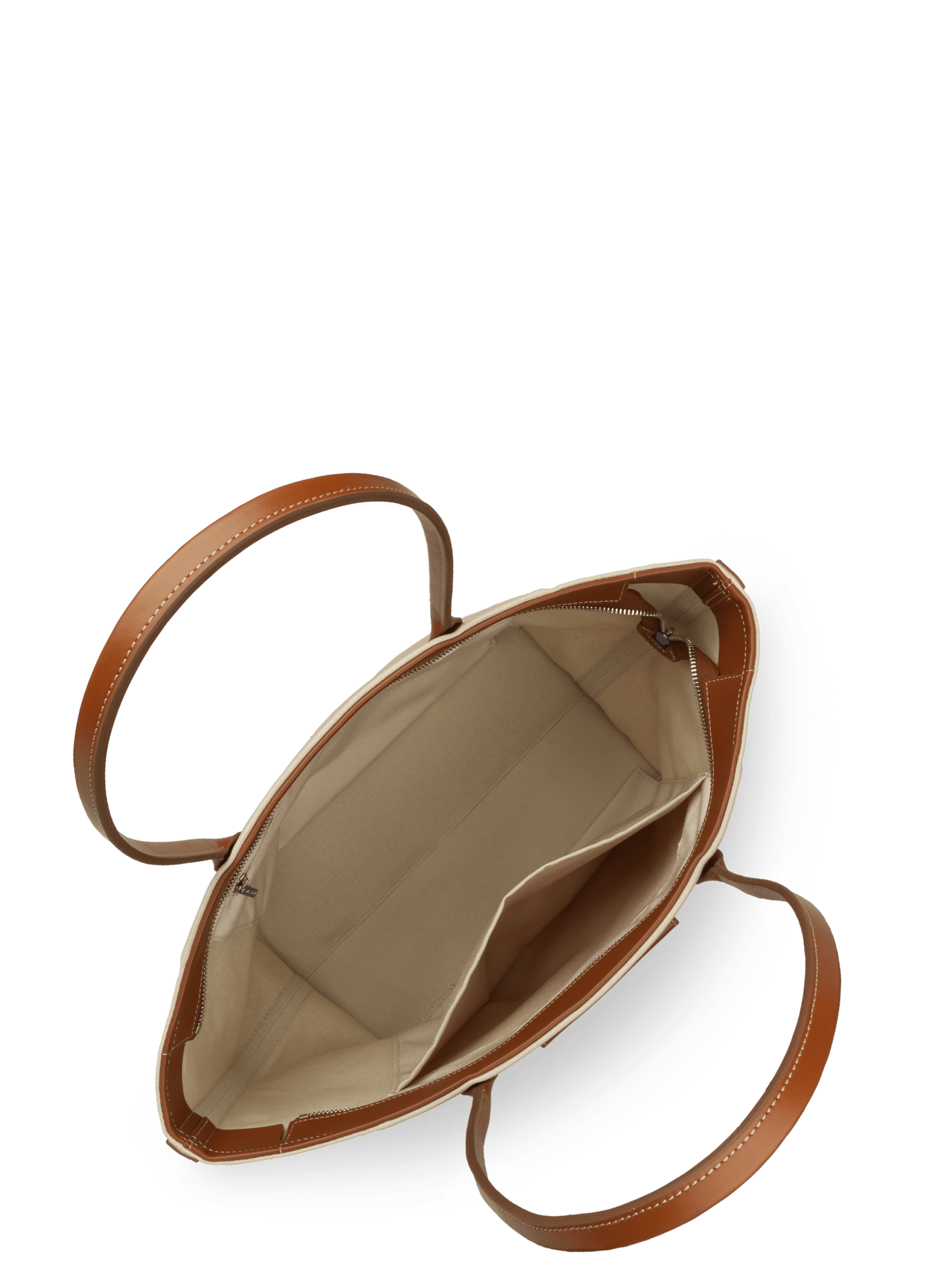 Sac cabas épaule - canvas kba LANCASTER Beige