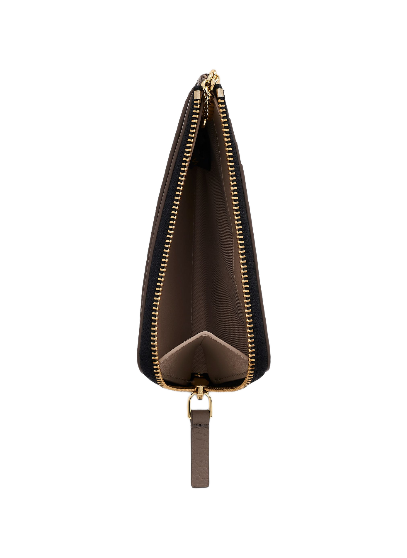 Porte-monnaie The Leather Top Zip MARC JACOBS Gris