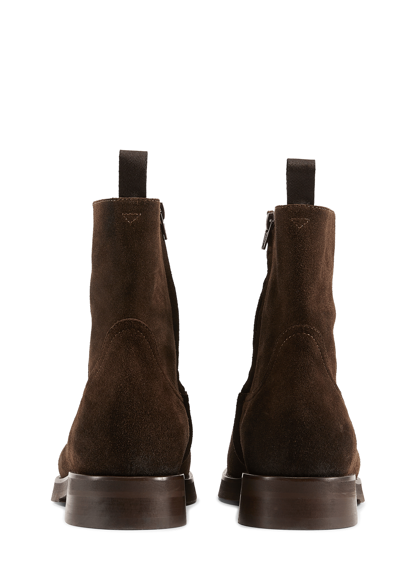 Bottines en cuir velours SAISON 1865 Marron