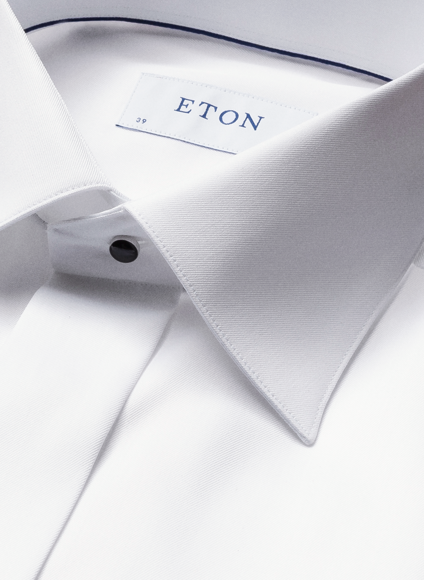 Schmale Baumwollhemd ETON Weiss