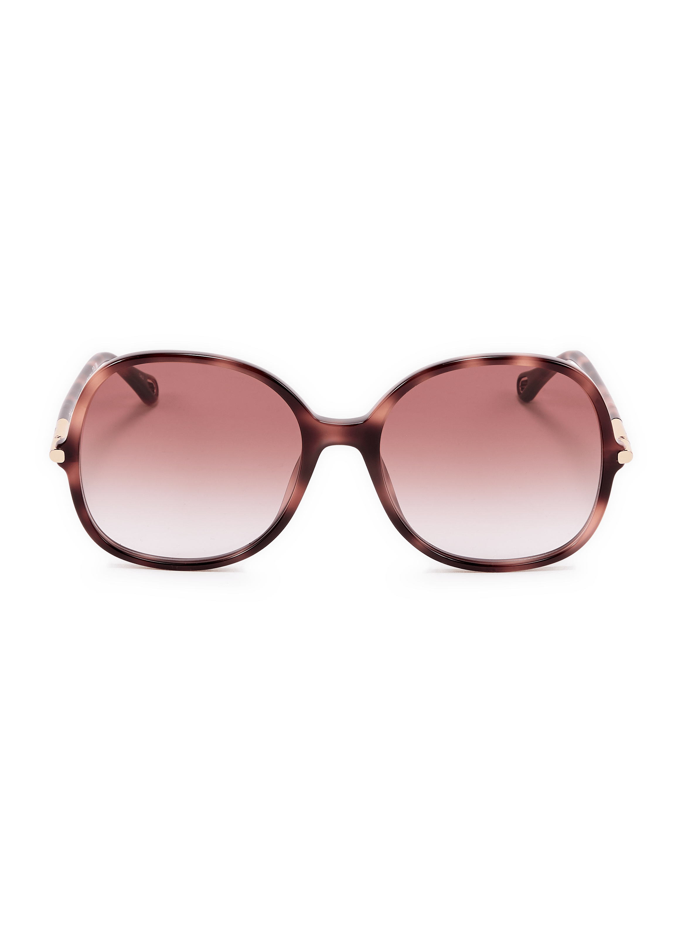 Oversized sunglasses CHLOÉ Red
