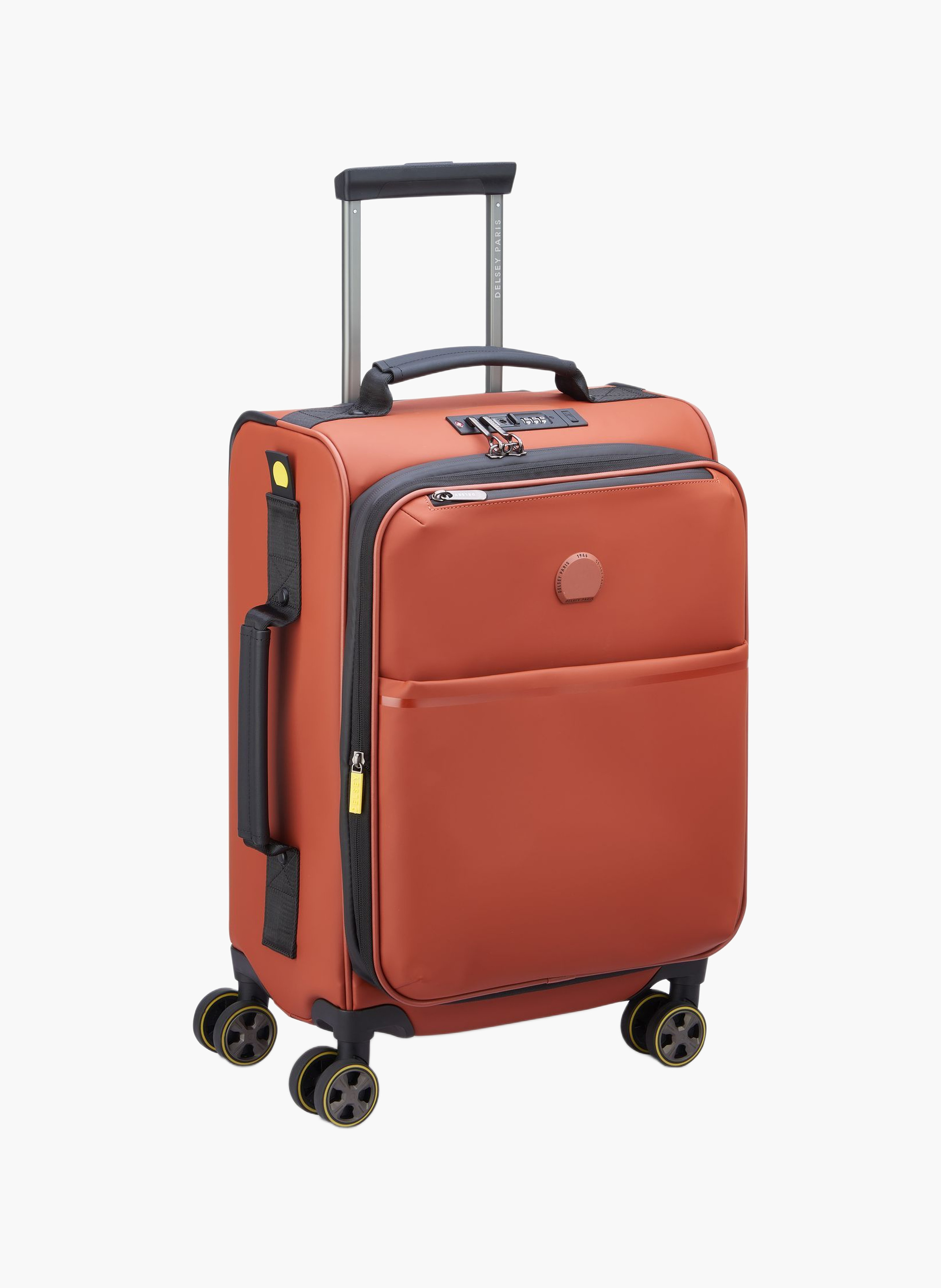 Valise cabine souple taille s - turenne soft DELSEY PARIS Marron