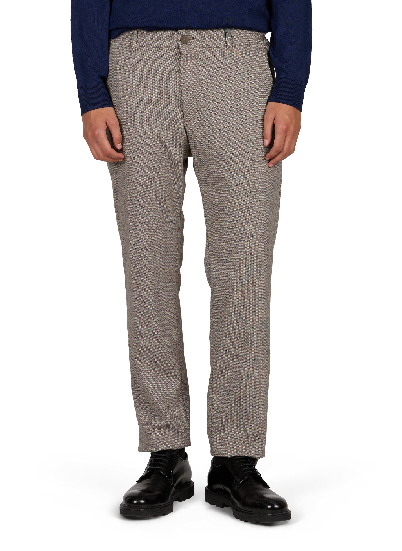 Straight trousers STRELLSON Brown